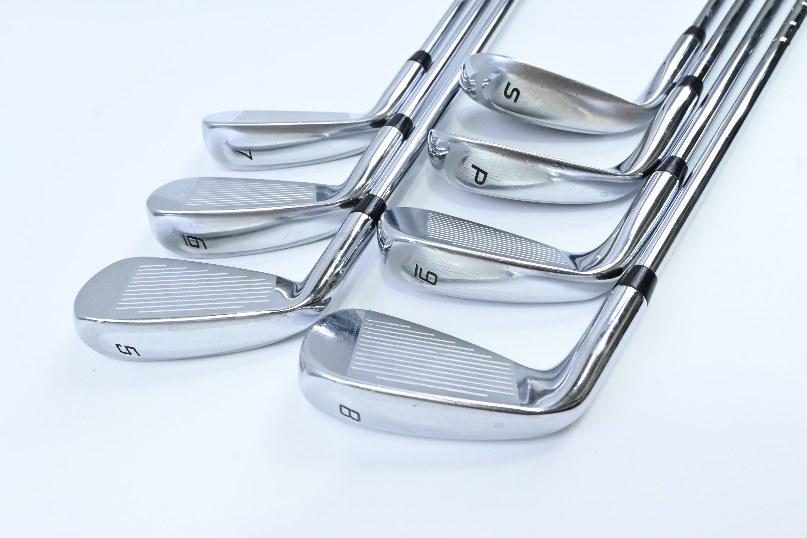 Cobra King F9 Irons / 5-PW+SW / Regular Flex KBS Tour 90 Shafts