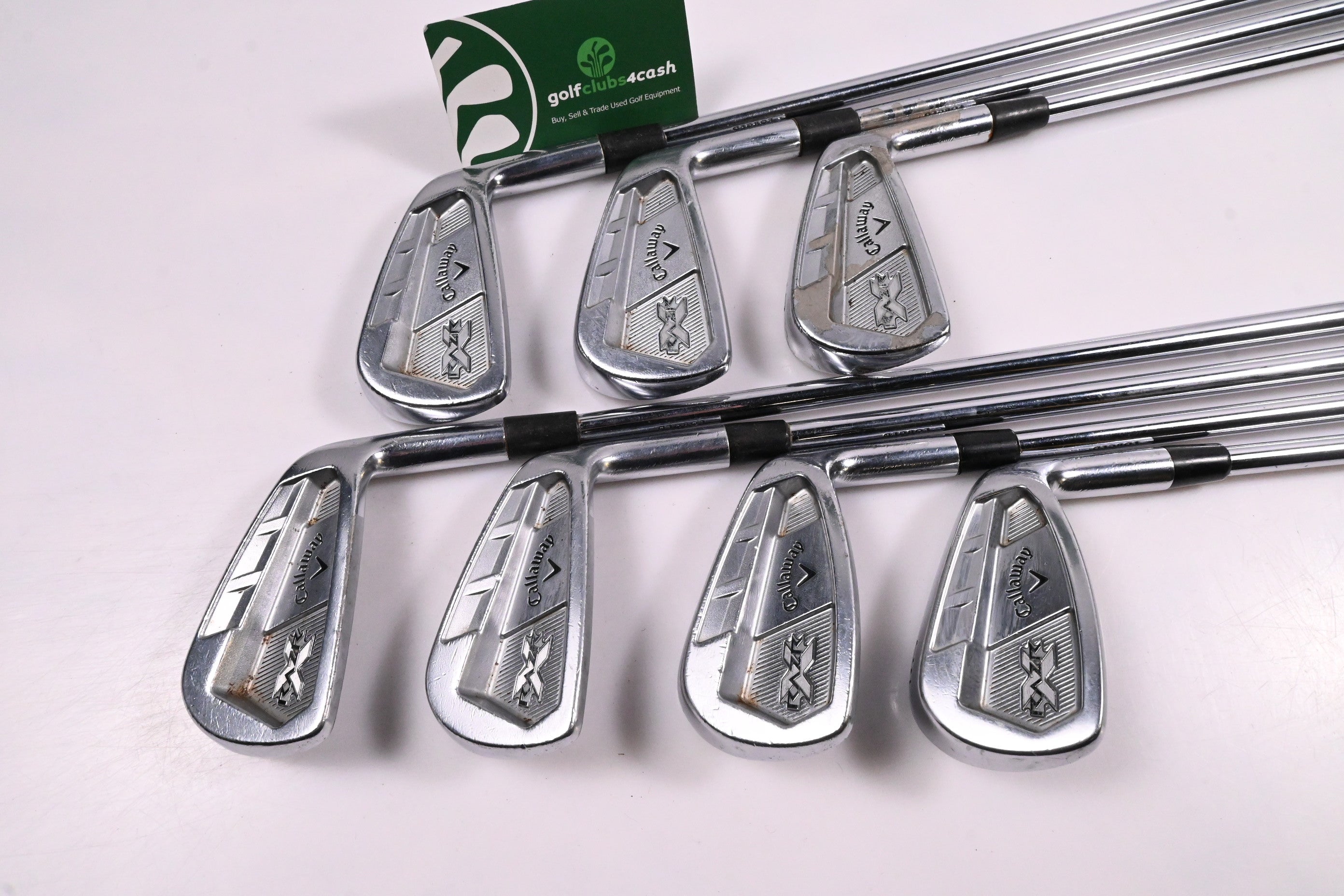 Callaway RAZR X Forged Irons / 3-9i / Stiff Flex Project X Flighted Shafts