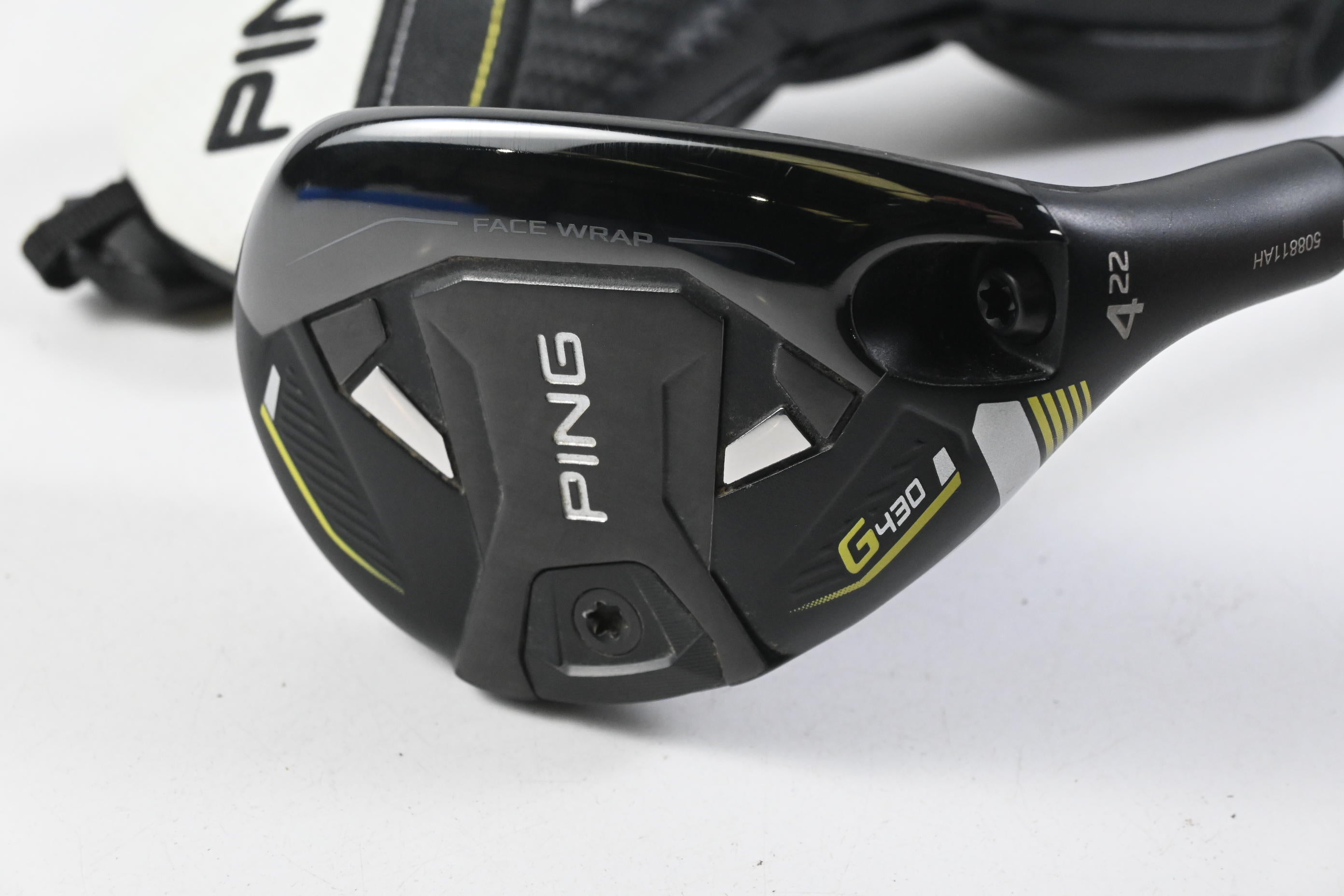 Ping G430 #4 Hybrid / 22 Degree / Regular Flex Ping Alta CB Black 70 Shaft