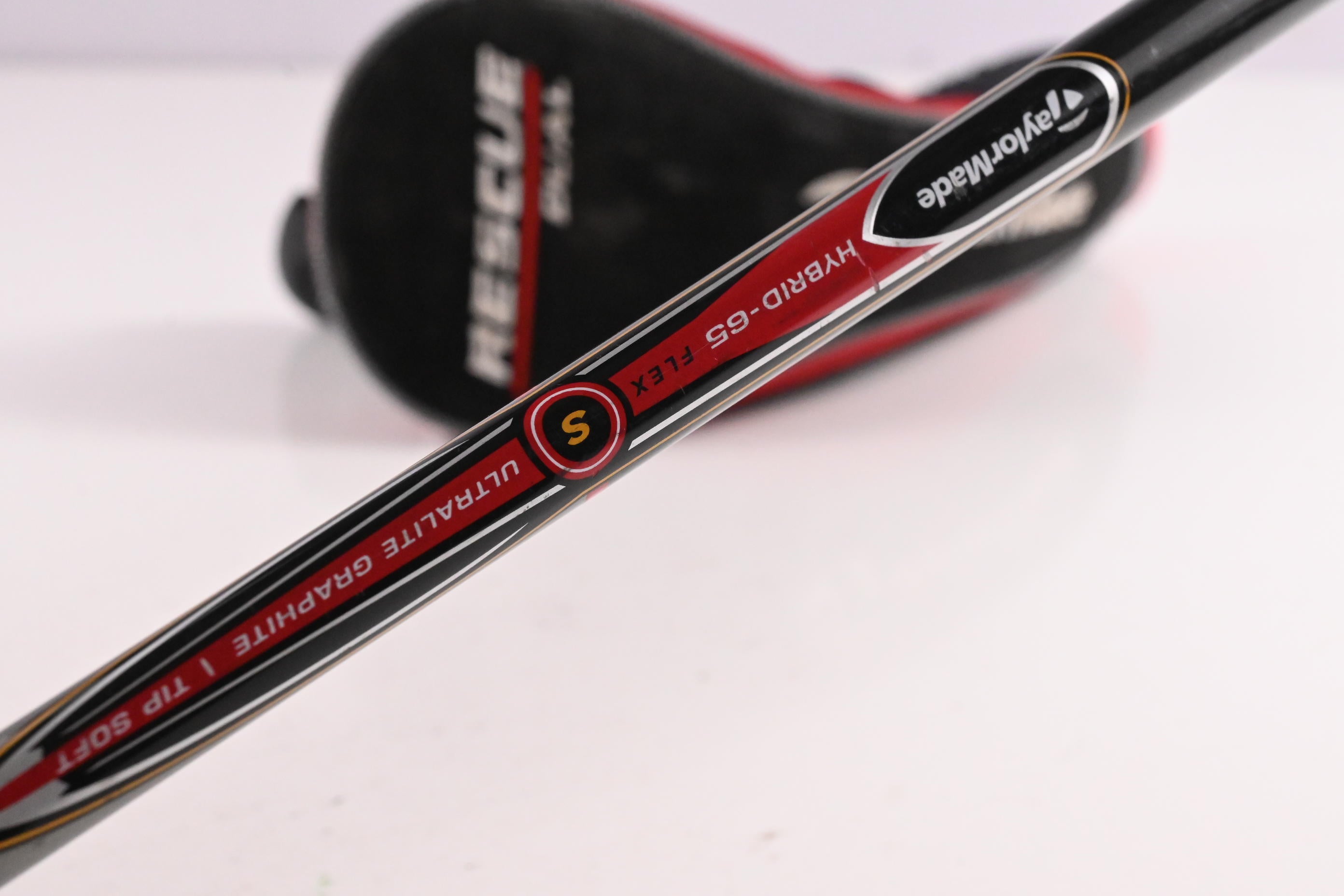 Taylormade Rescue Dual #3 Hybrid / 19 Degree / Stiff Flex Taylormade 65 Shaft