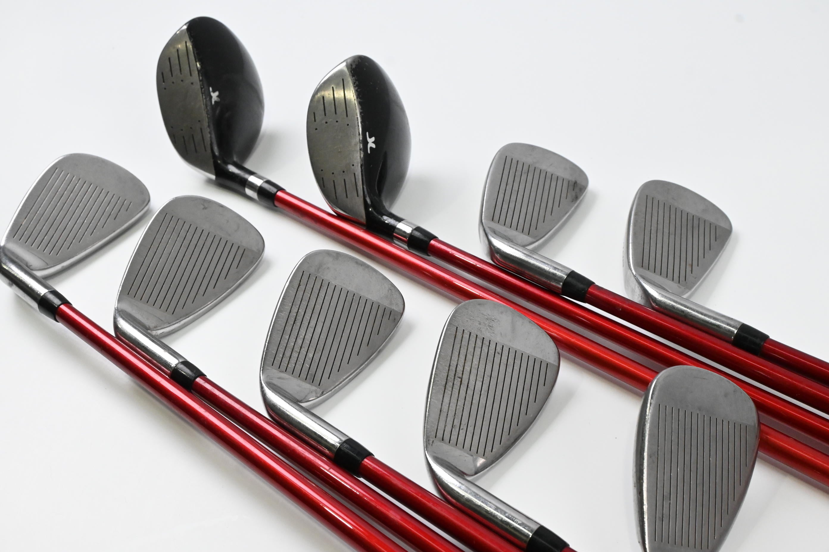 John Letters T8 Irons / 3H-4HY+5-PW+SW / Uniflex John Letters T8 Shafts