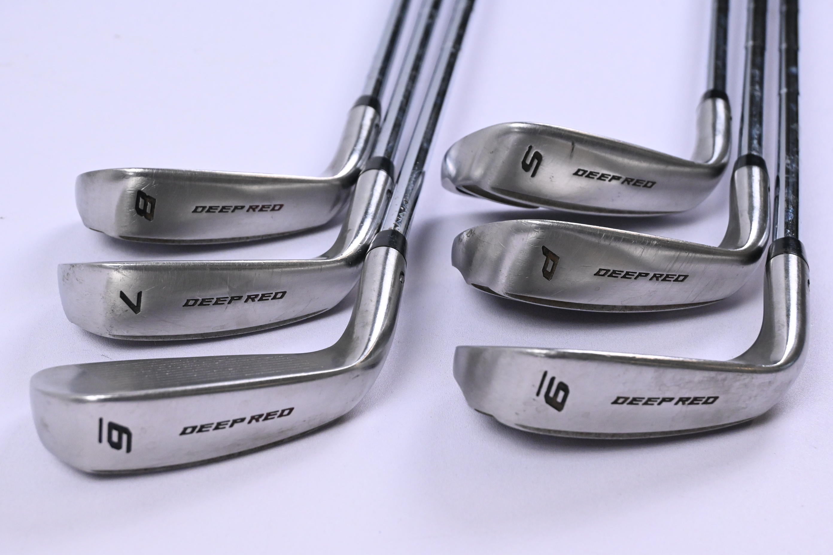 Wilson Deep Red Maxx Irons / 6-PW+SW / Regular Flex Wilson Deep Red Shafts