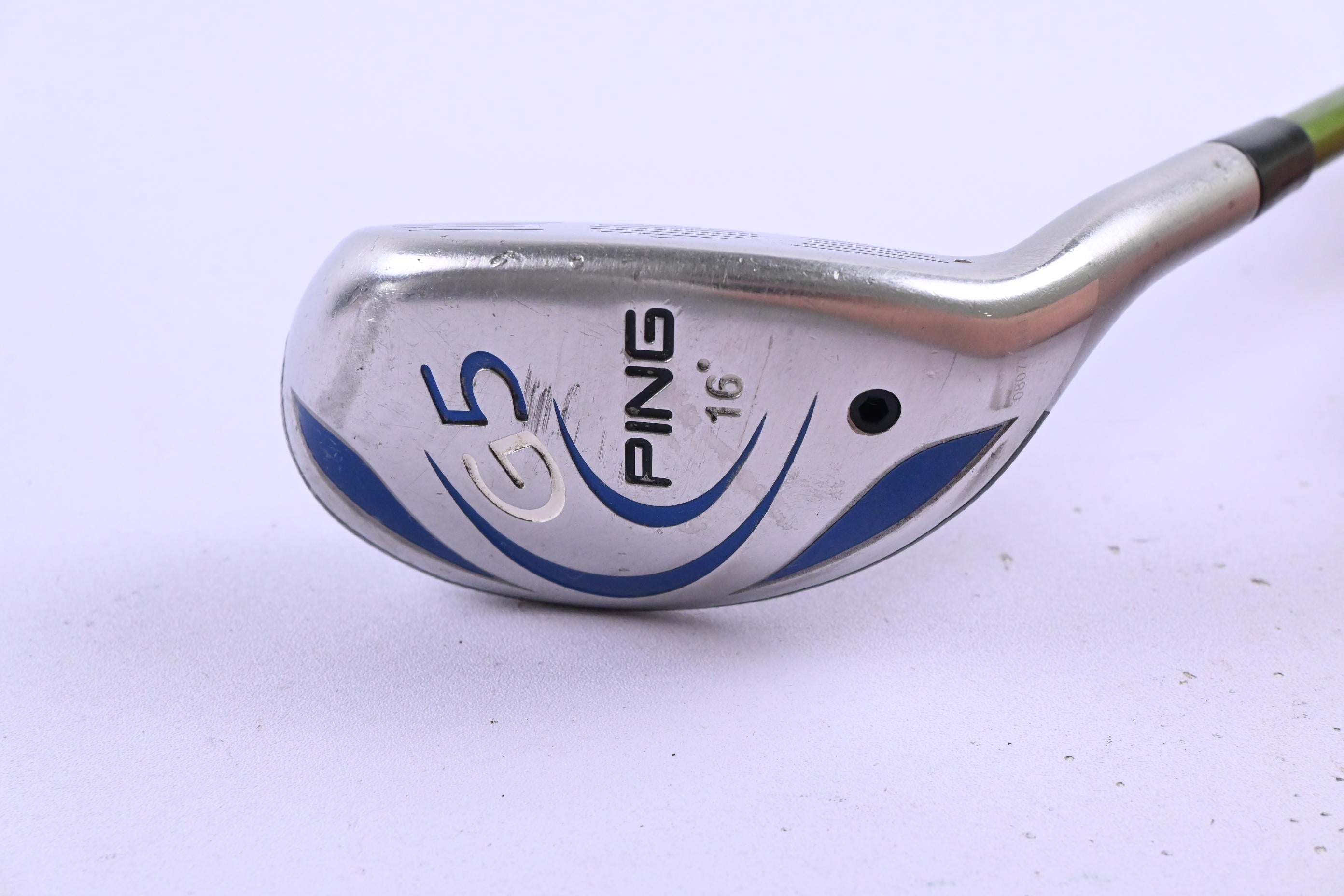 Ping G5 #2 Hybrid / 16 Degree / Stiff Flex Aldila NV Green 85 Shaft