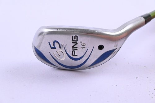 Ping G5 #2 Hybrid / 16 Degree / Stiff Flex Aldila NV Green 85 Shaft