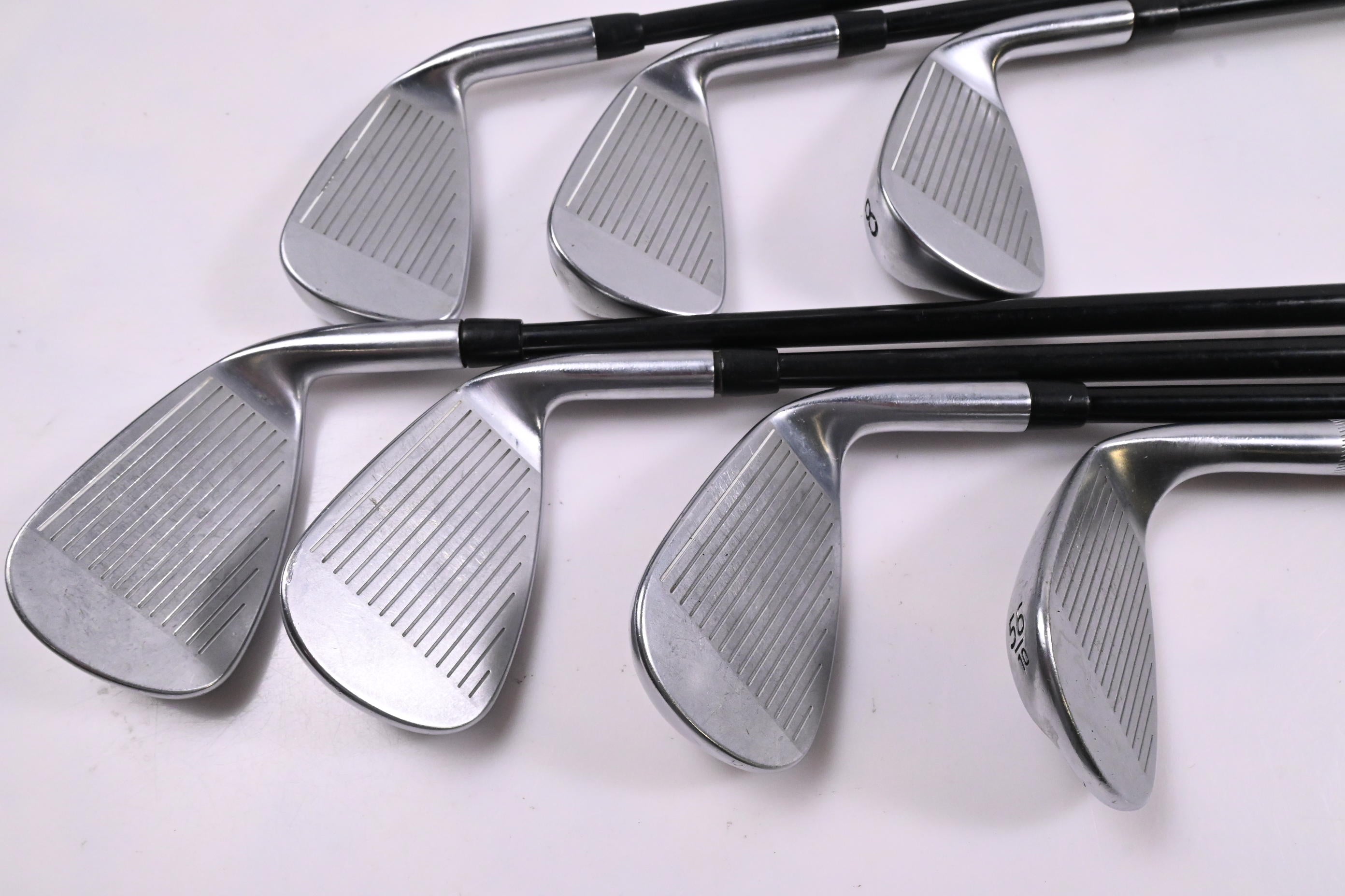 Left Hand PXG 0311 XP Gen4 Irons / 6-PW+GW+SW / Senior Flex Cypher 50 Shafts