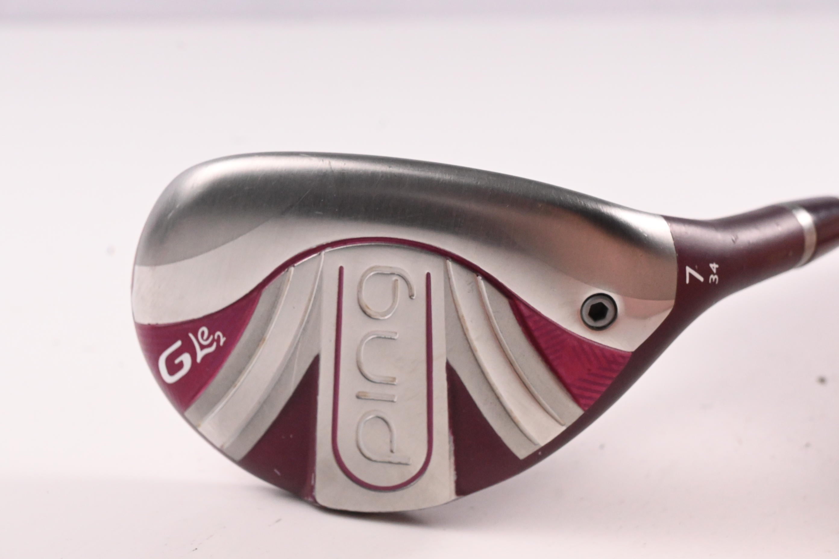 Ladies Ping G Le2 #7 Hybrid / 34 Degree / Ladies Flex Ping ULT 240 Shaft
