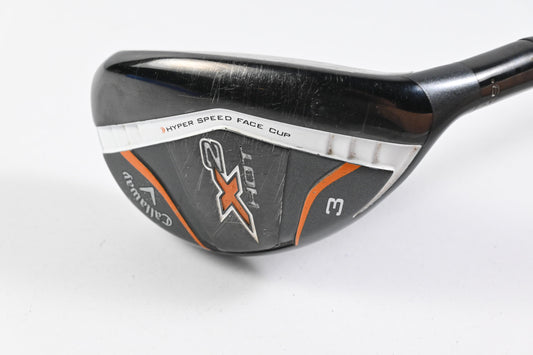 Callaway X2 Hot #3 Hybrid / 19 Degree / Senior Flex Callaway X2 Hot 55 Shaft