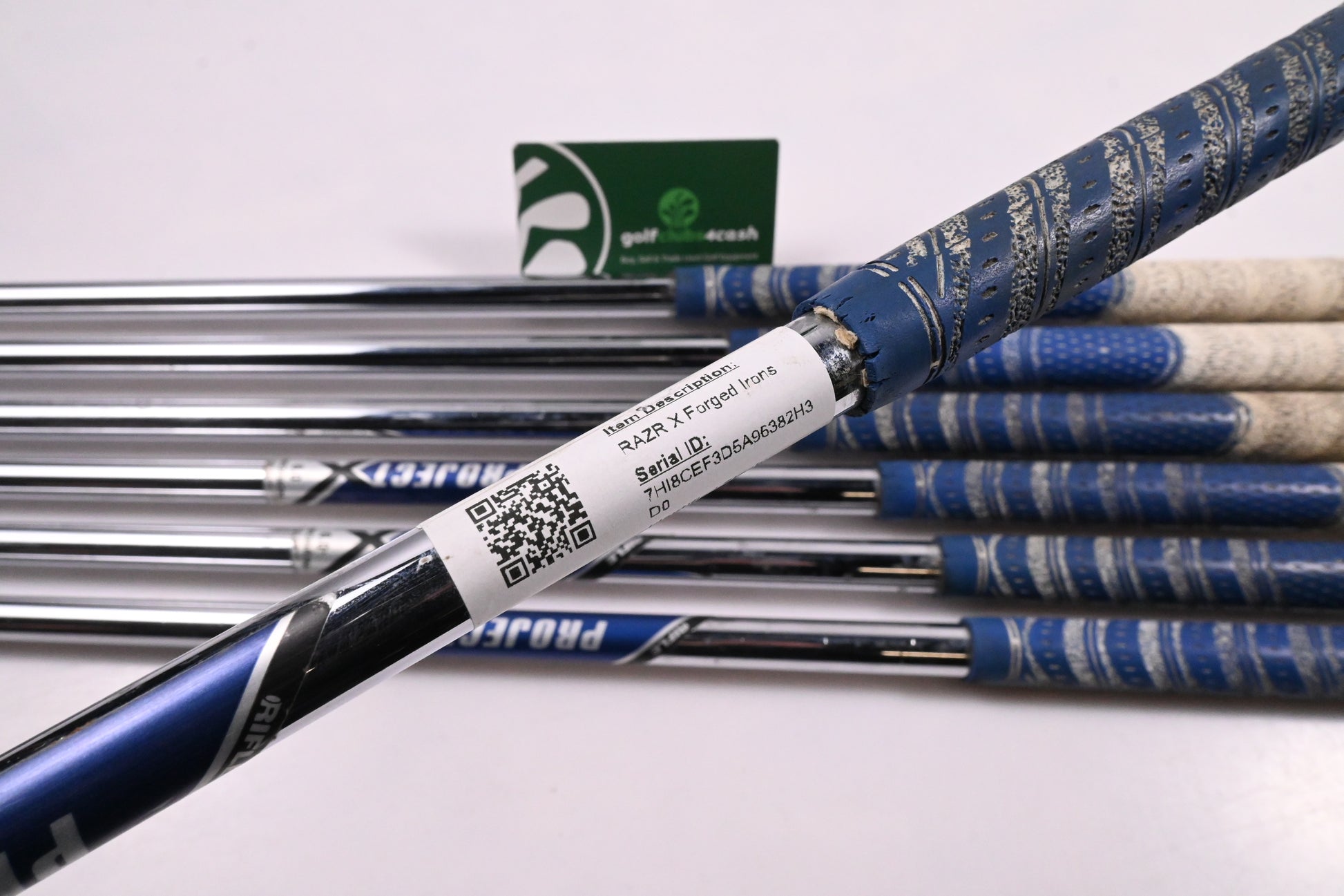 Callaway RAZR X Forged Irons / 3-9i / Stiff Flex Project X Flighted Shafts