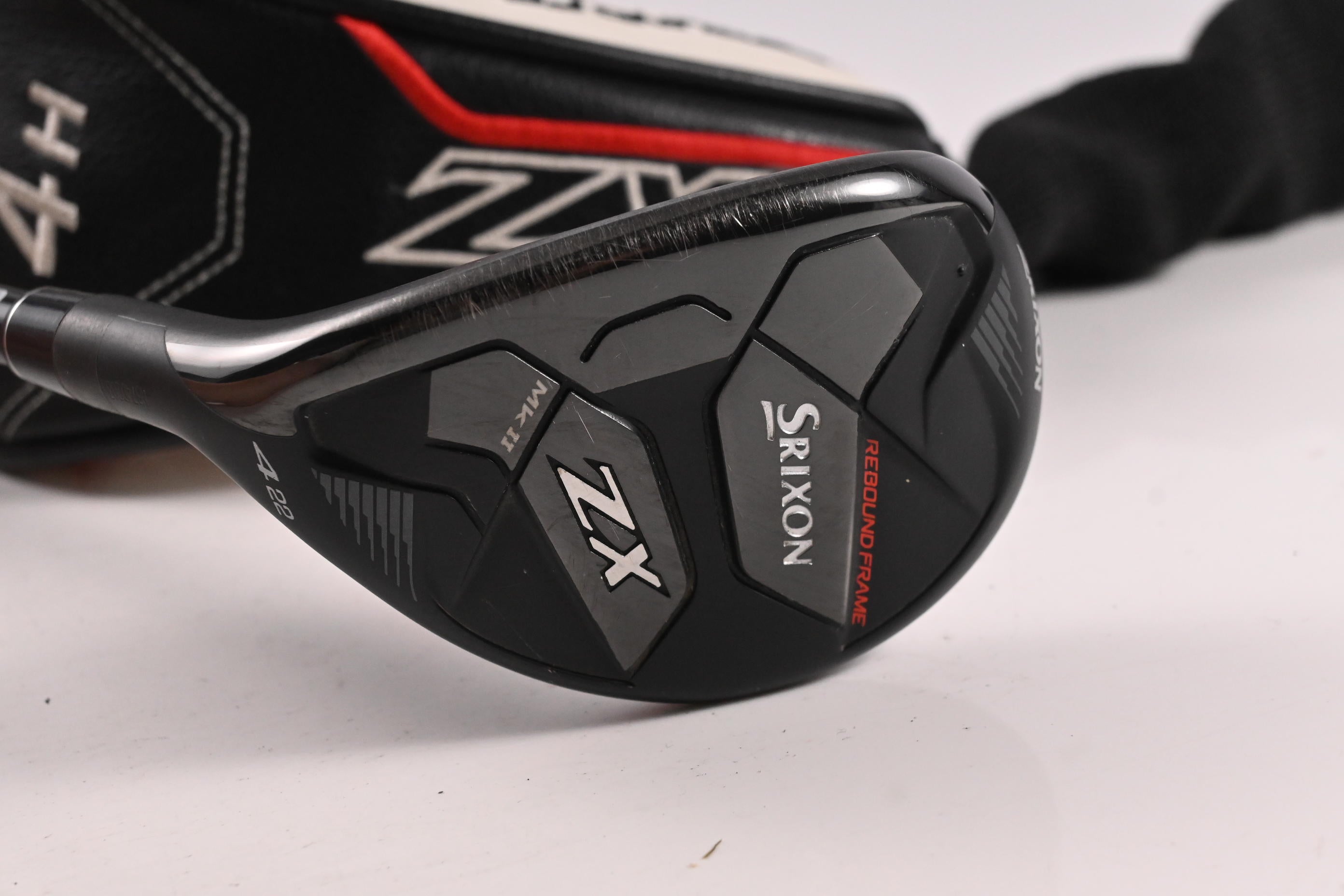 Left Hand Srixon ZX Mk II 2023 #4 Hybrid / 22 Degree / Regular Flex HZRDUS RDX