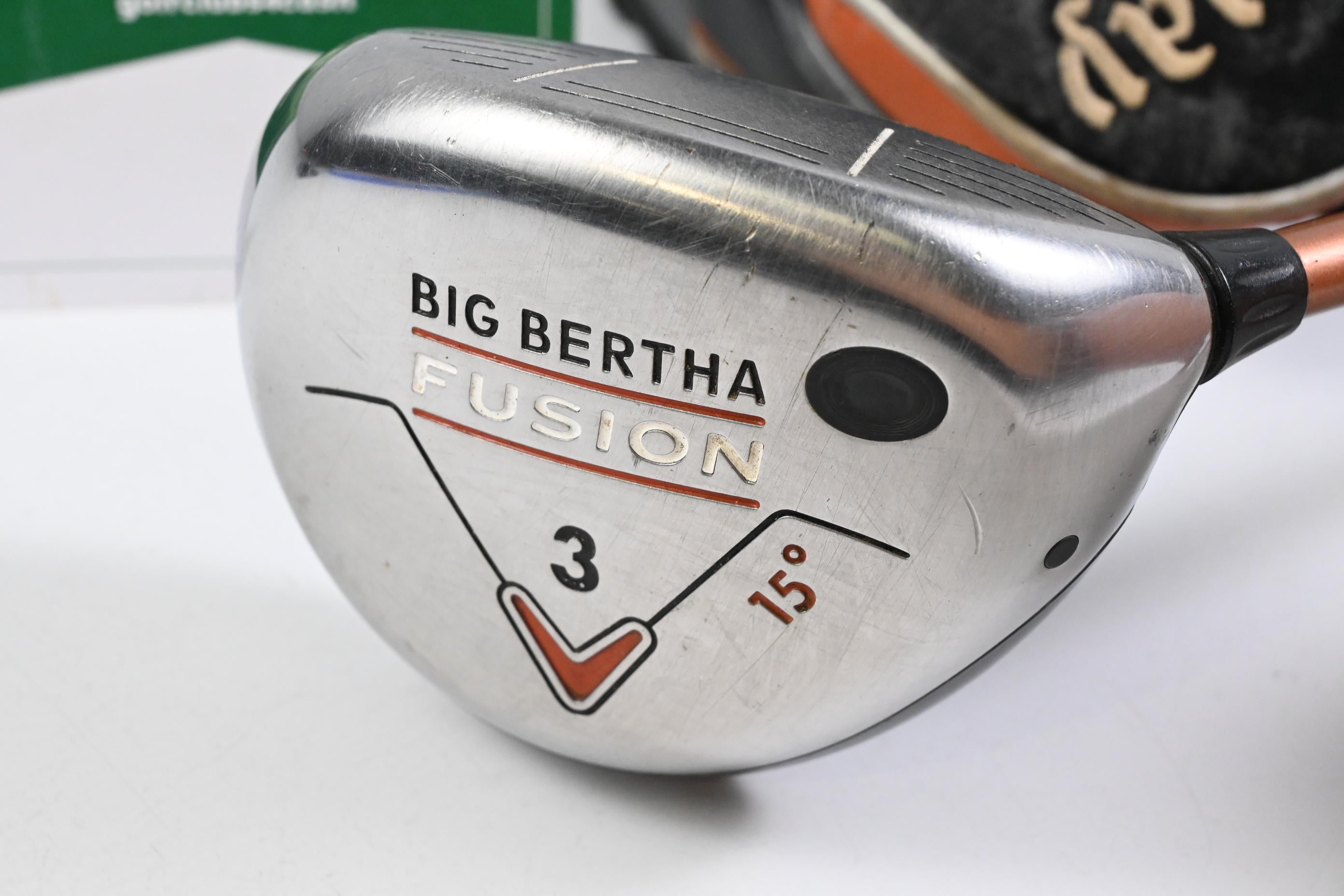 Ladies Callaway Big Bertha Fusion #3 Wood / 15 Degree / Ladies Flex Aldila NVS