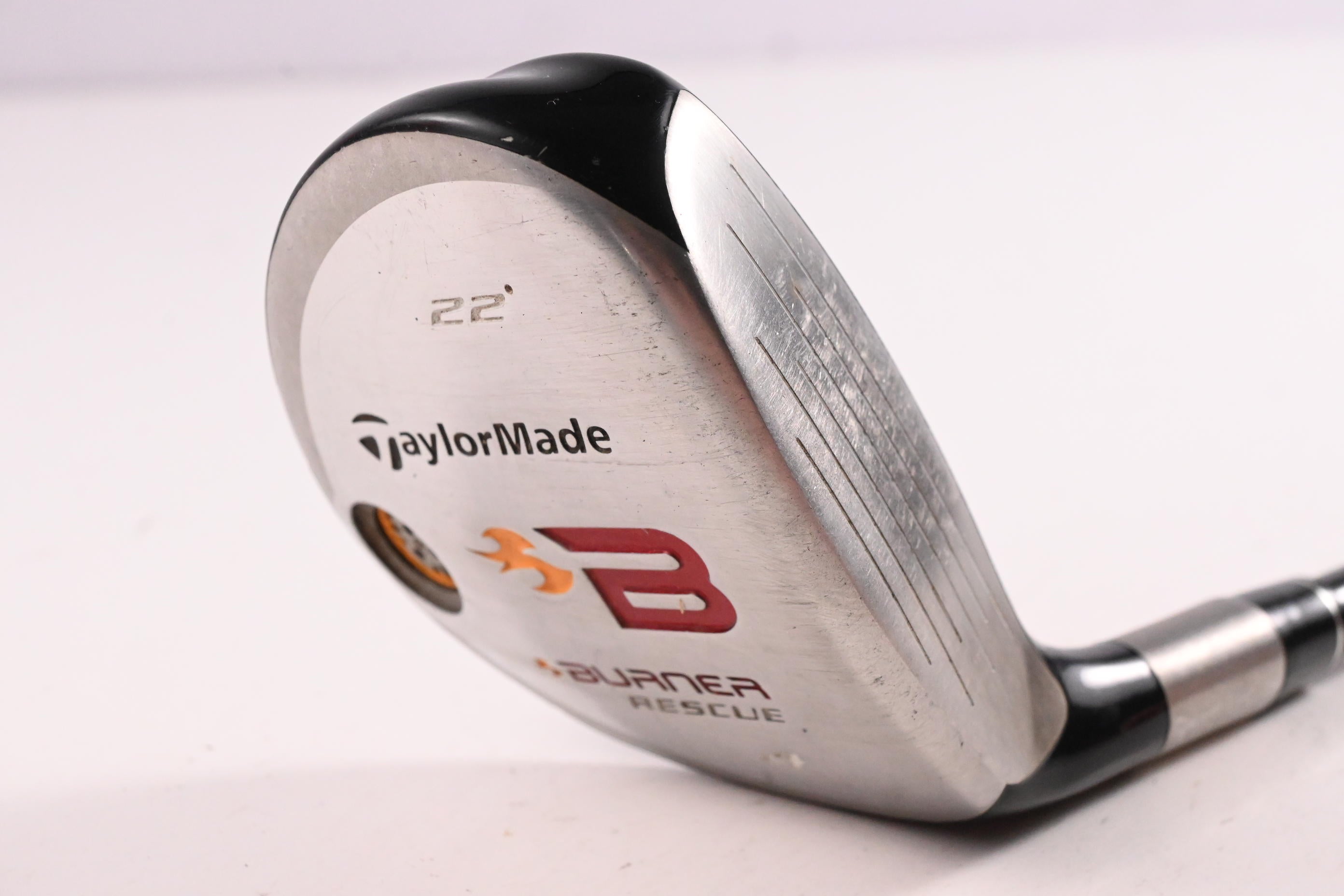 Taylormade Burner 2008 #4 Hybrid / 22 Degree / Regular Flex Taylormade Reax 60