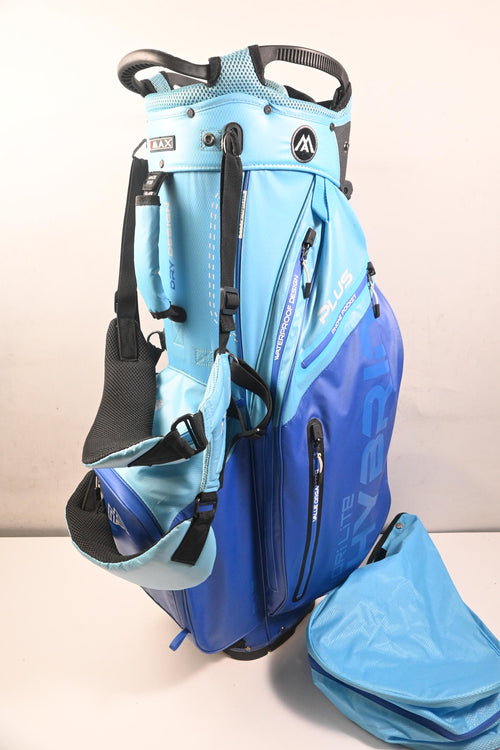 Big Max Dri Lite Hybrid Stand Bag / 14-Wat Divider / Blue, Navy