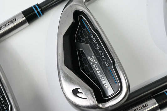 Benross Aero X Irons / 6-PW+SW / Senior Flex Fujikura Vista Pro 50i Shafts