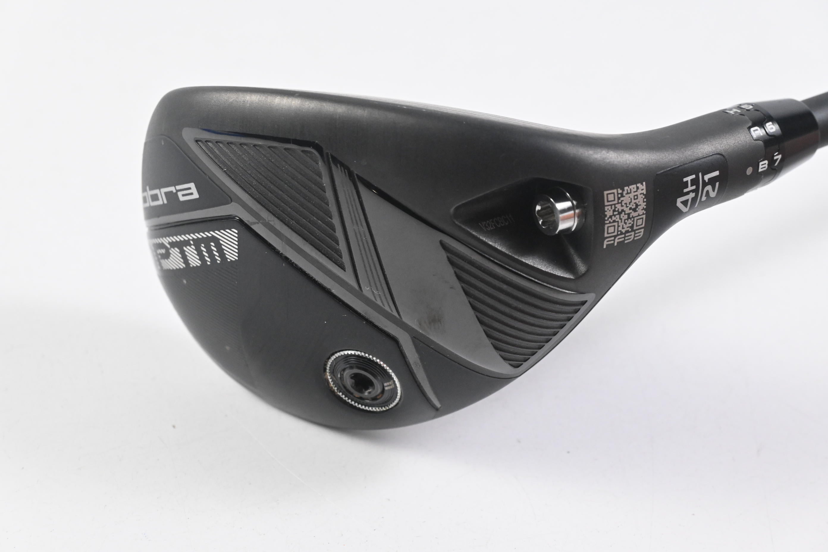Cobra OPTM #4 Hybrid / 21 Degree / Stiff Flex MMT Black 80 Shaft