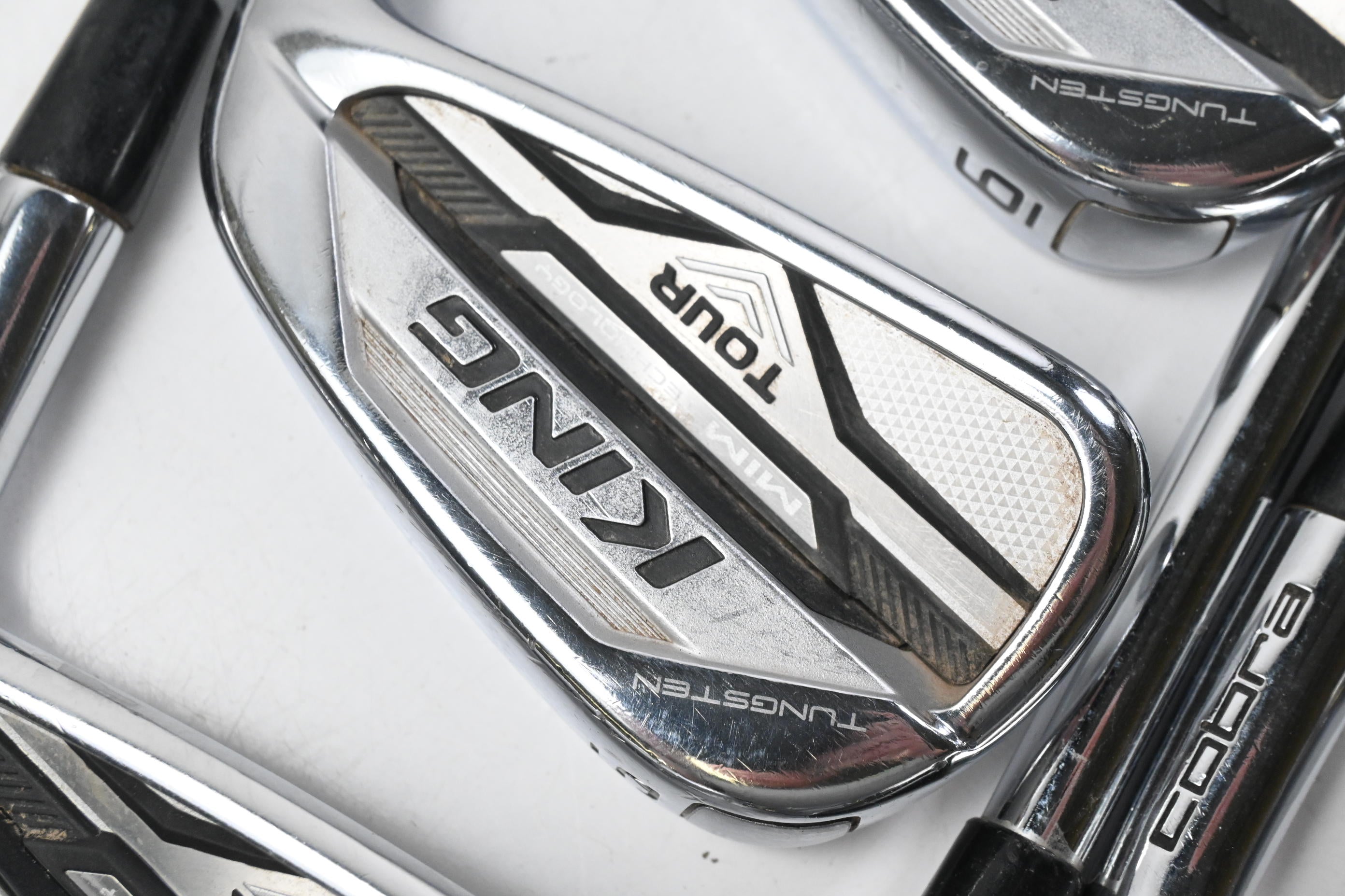 Cobra King Tour 2020 Irons / 4-PW / Stiff Flex KBS $-Taper 120 Shafts