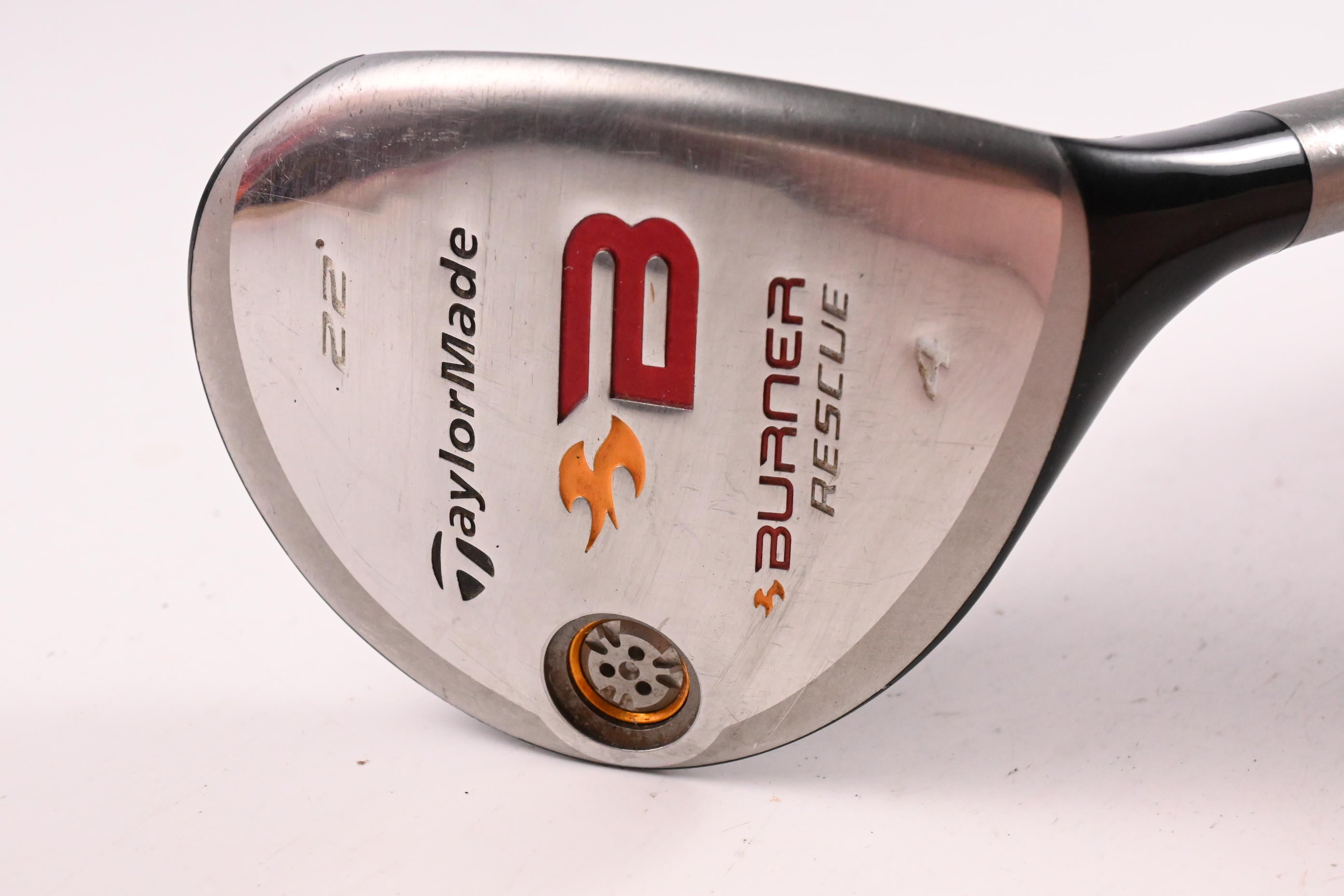Taylormade Burner 2008 #4 Hybrid / 22 Degree / Regular Flex Taylormade Reax 60