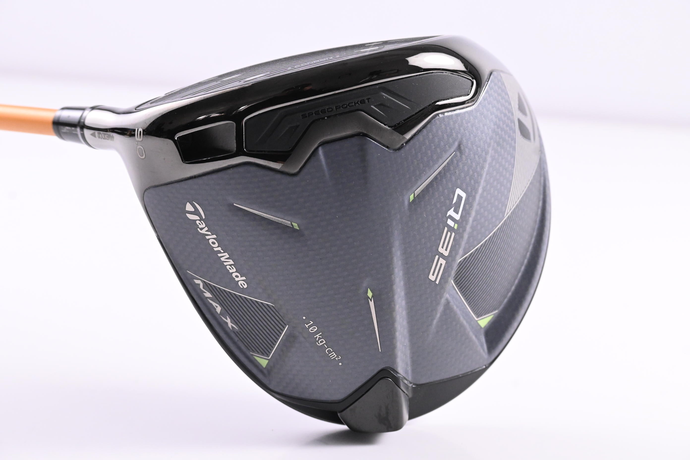 Left Hand Taylormade Qi35 Max Driver / 10.5 Degree / Stiff Flex Proforce V2 6