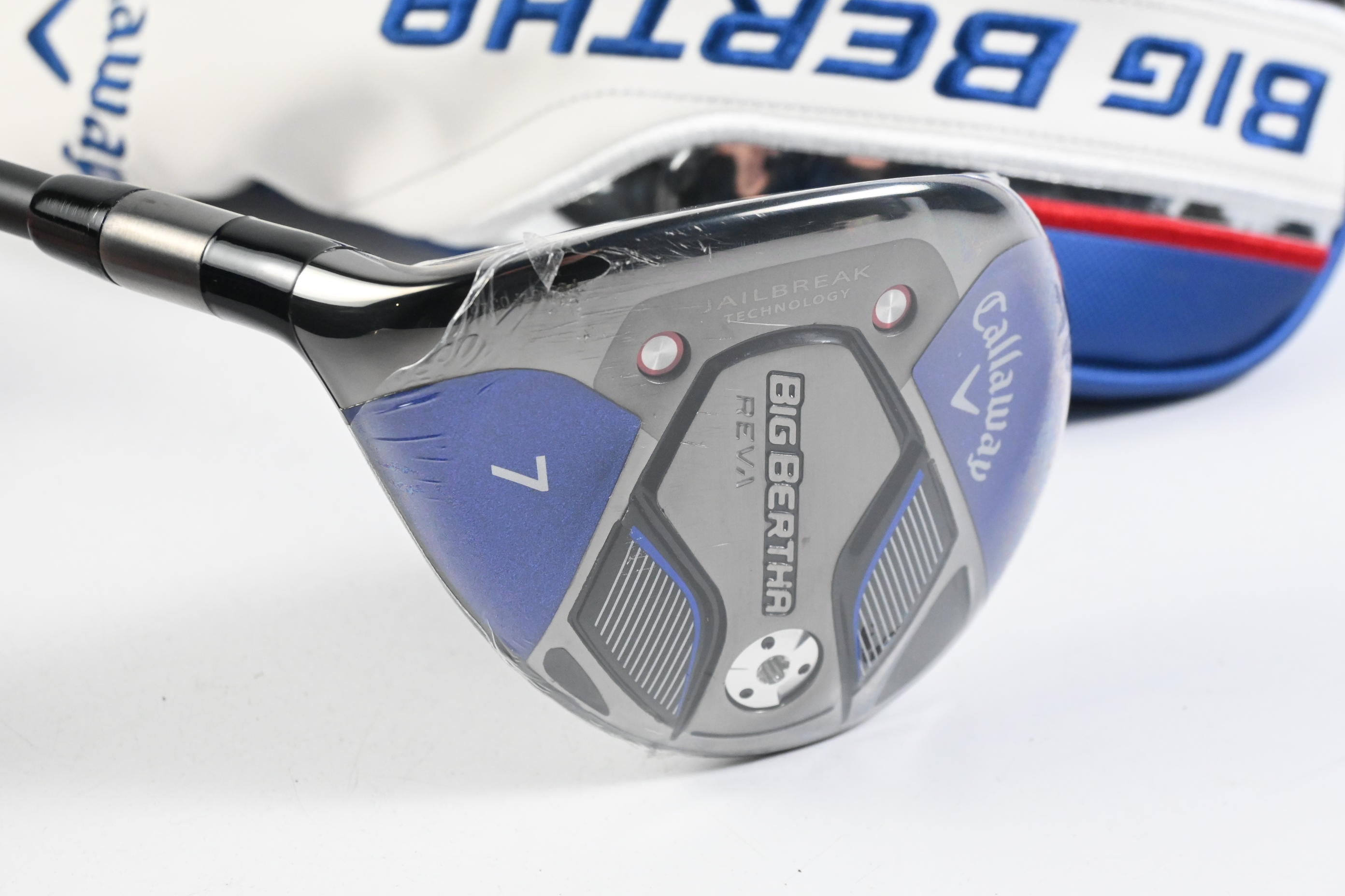 Ladies Left Hand Callaway Big Bertha Reva 21 #7 Wood / 24 Degree / Ladies Flex