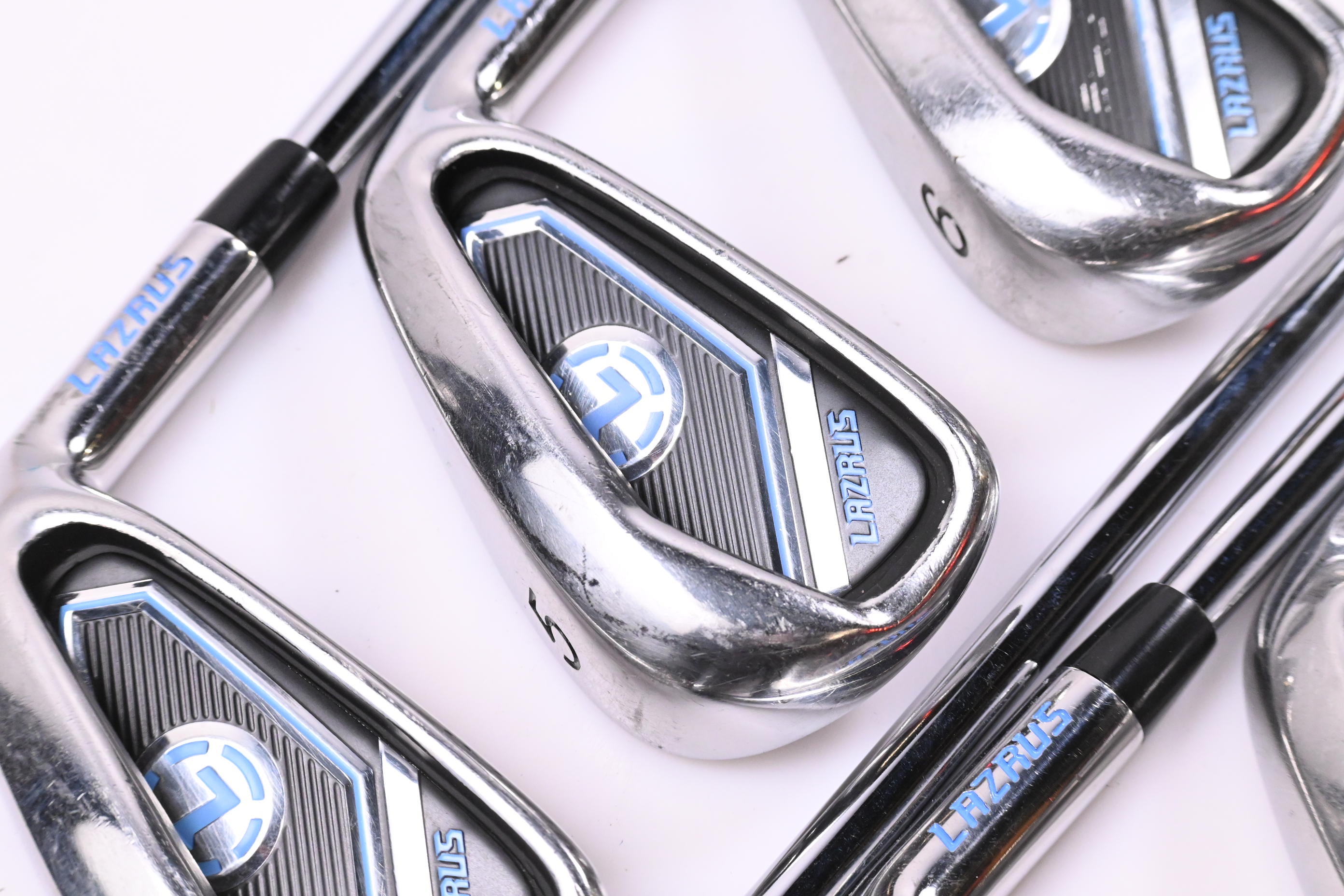 Lazrus Irons / 4-PW / Regular Flex Lazrus Steel Shafts