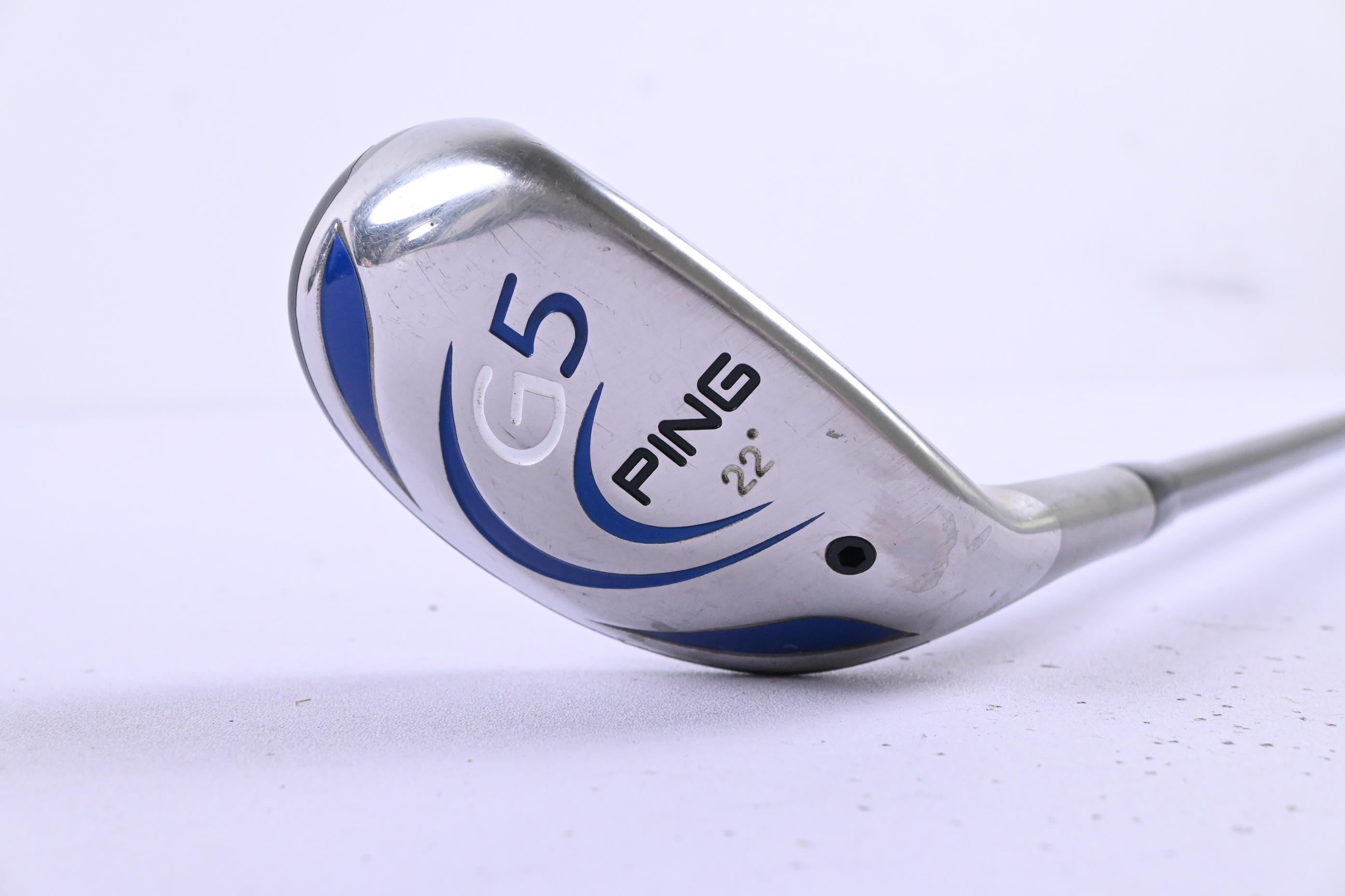 Ping G5 #4 Hybrid / 22 Degree / Regular Flex Ping TFC 100 H Shaft