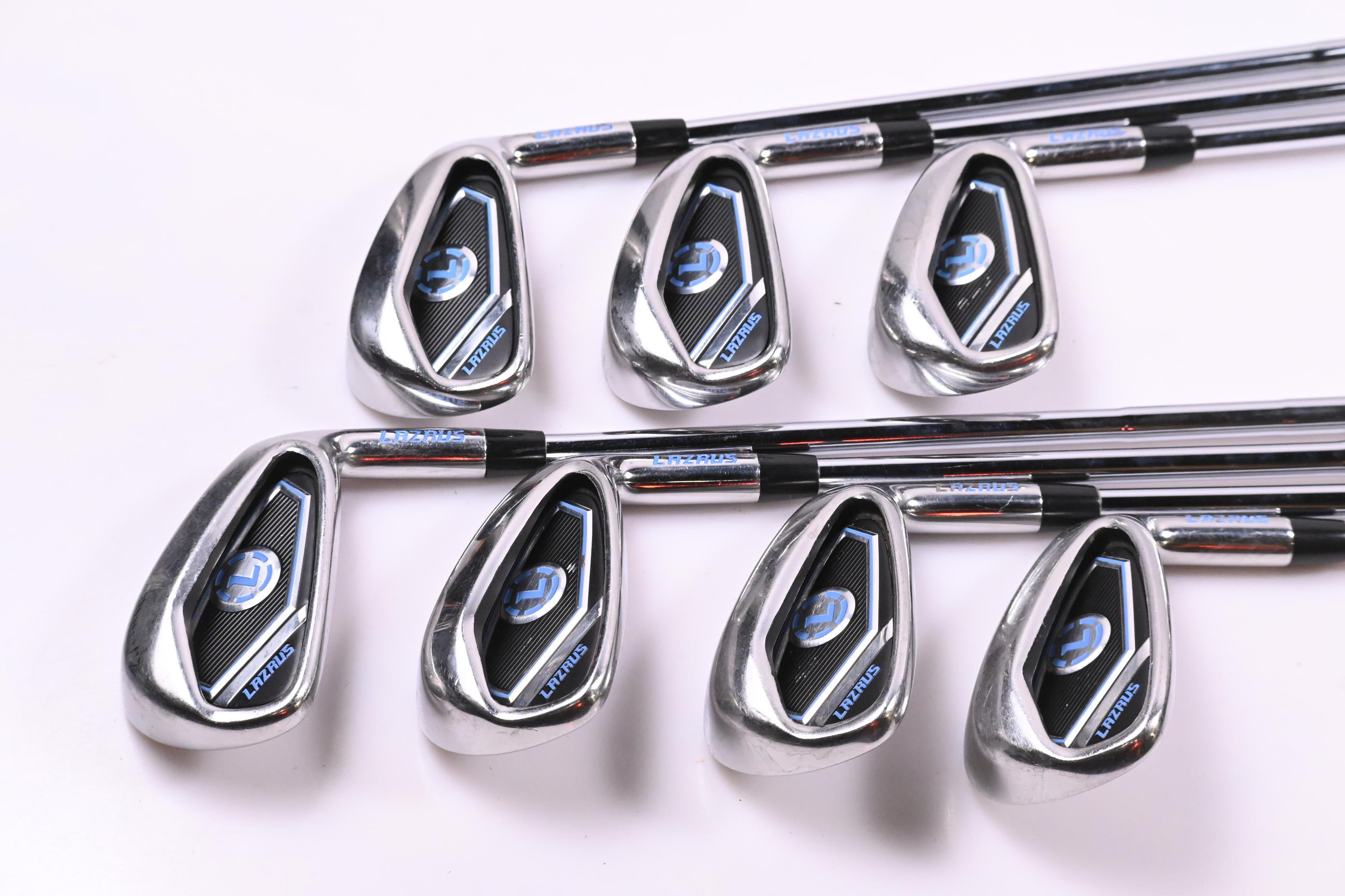 Lazrus Irons / 4-PW / Regular Flex Lazrus Steel Shafts