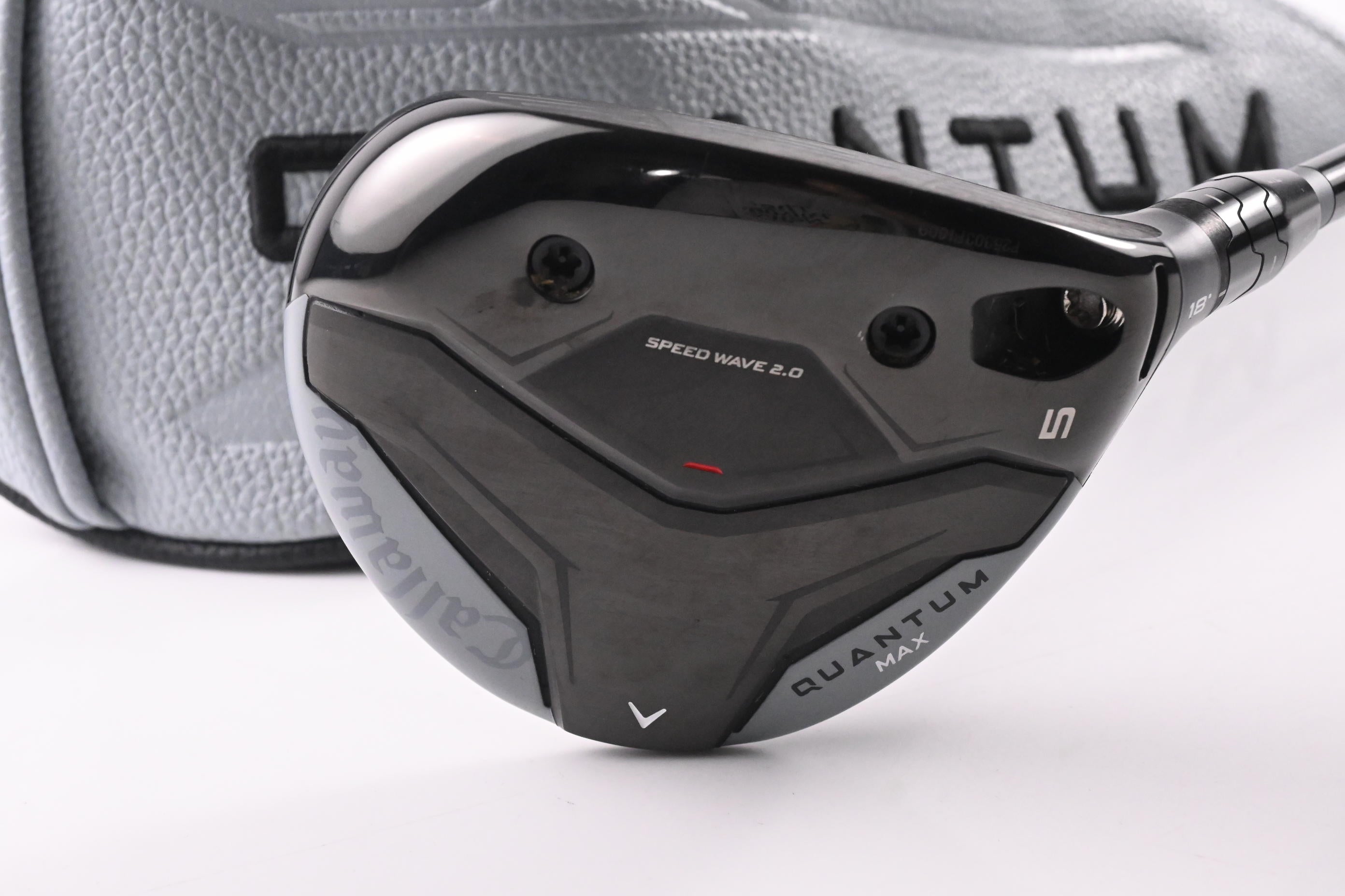 Callaway Quantum Max #5 Wood / 18 Degree / Regular Flex Denali Frost Silver 60