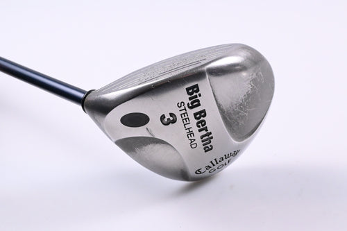 Left Hand Callaway Steelhead #3 Wood / 16 Degree / Regular Flex RCH 99 Shaft