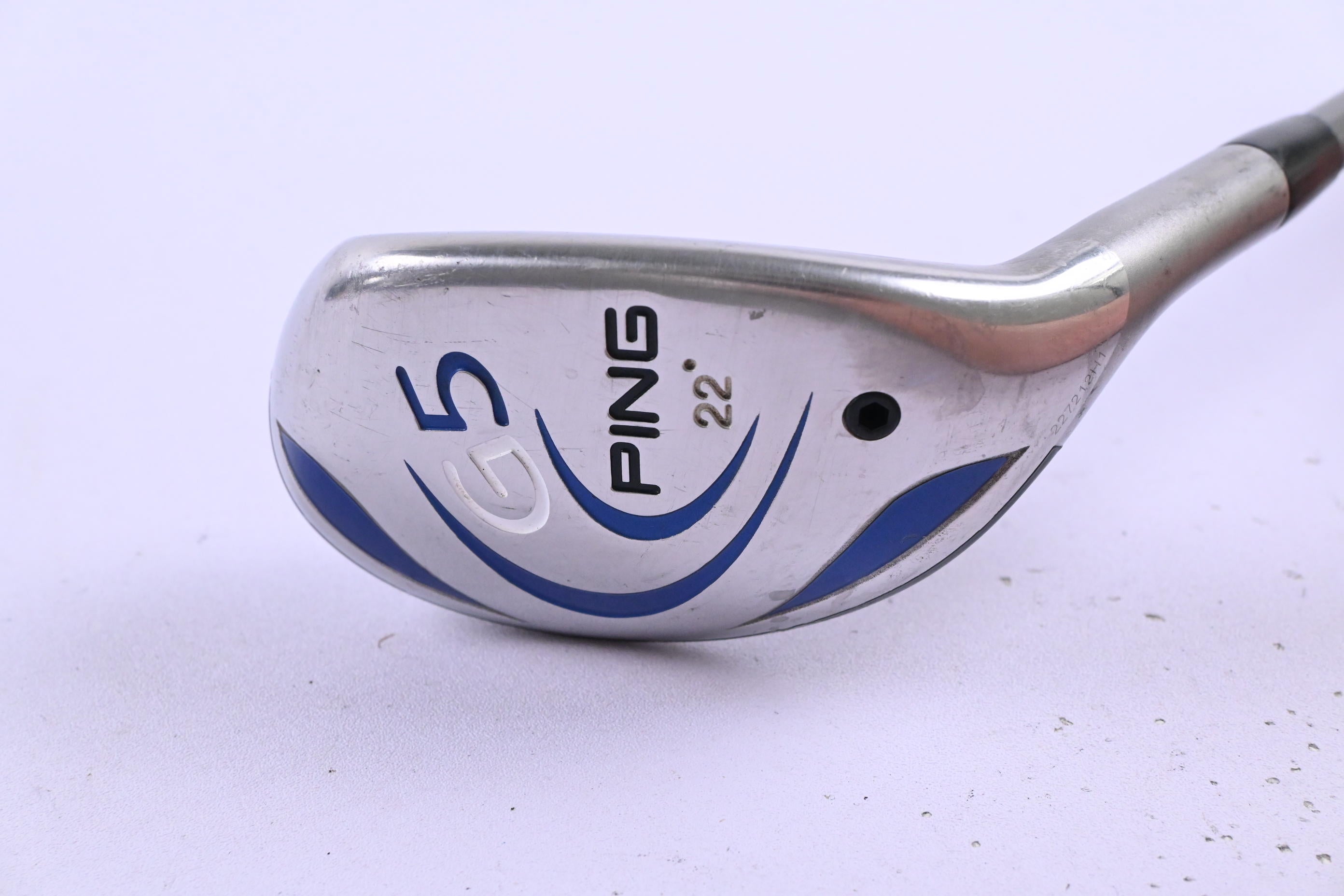 Ping G5 #4 Hybrid / 22 Degree / Regular Flex Ping TFC 100 H Shaft
