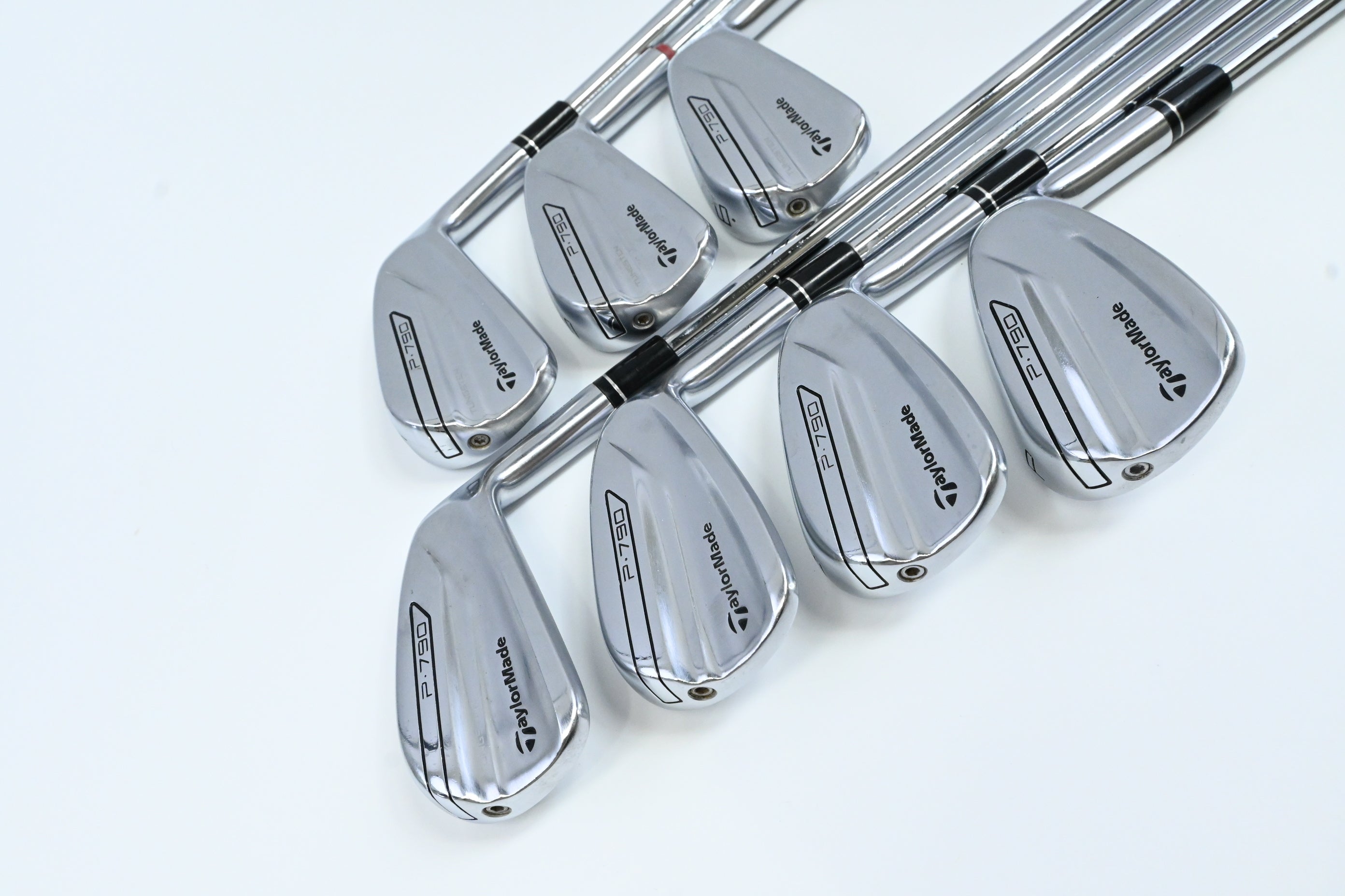 Taylormade P790 2017 Irons / 4-PW / Stiff Flex Project X Rifle Shafts