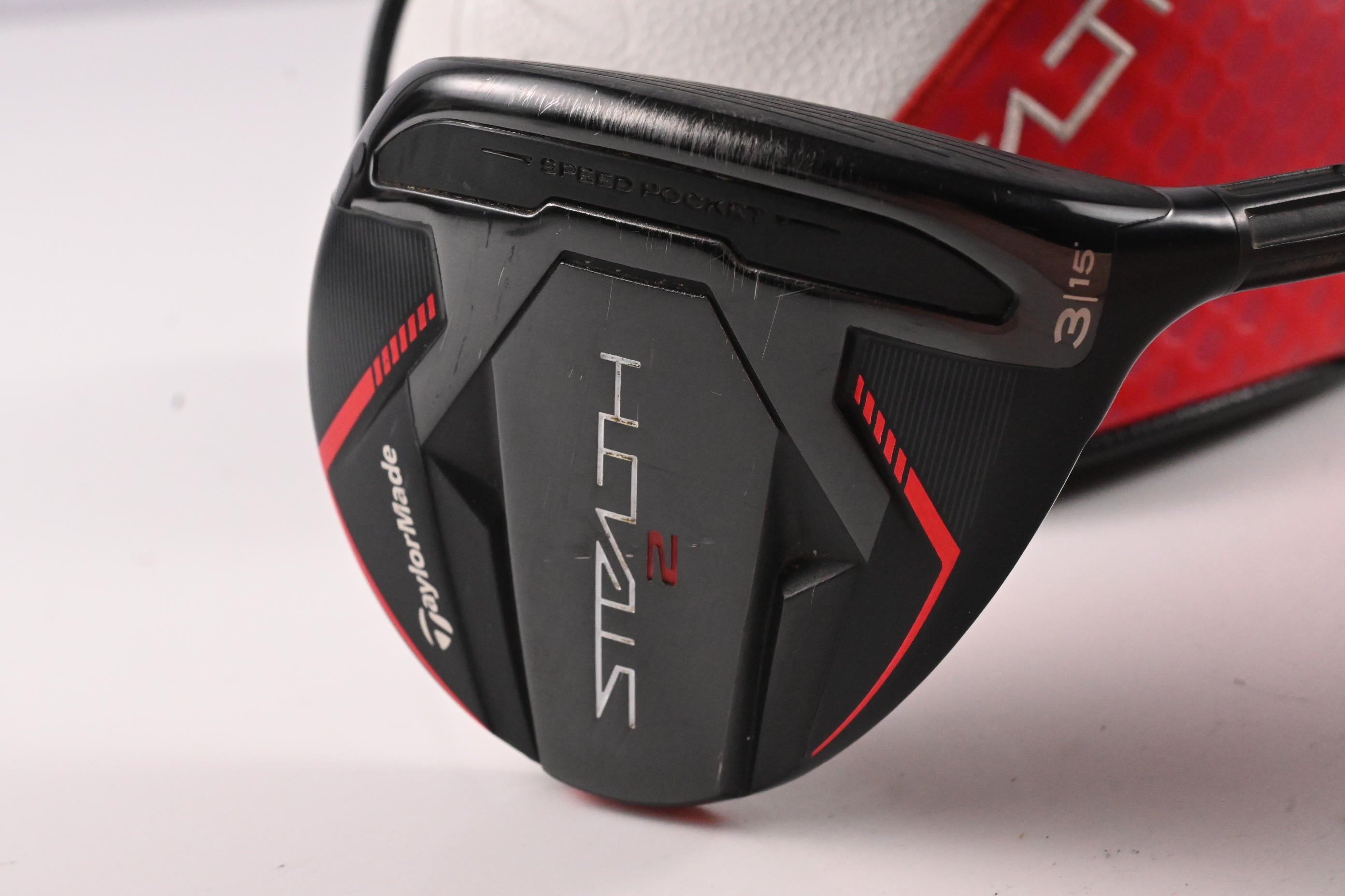 Taylormade Stealth 2 #3 Wood / 15 Degree / Regular Flex Ventus TR Red 5 Shaft