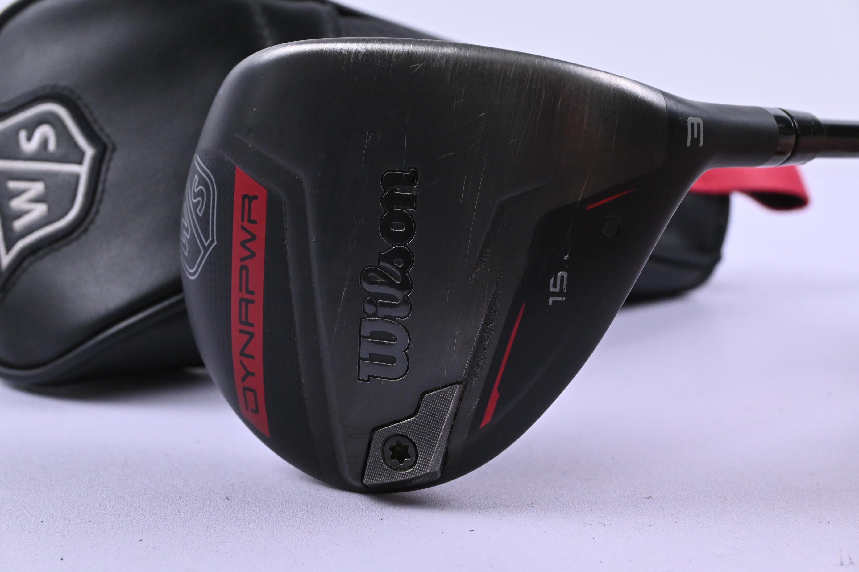 Wilson Dynapower 2023 #3 Wood / 15 Degree / Stiff Flex HZRDUS Smoke Red RDX 60