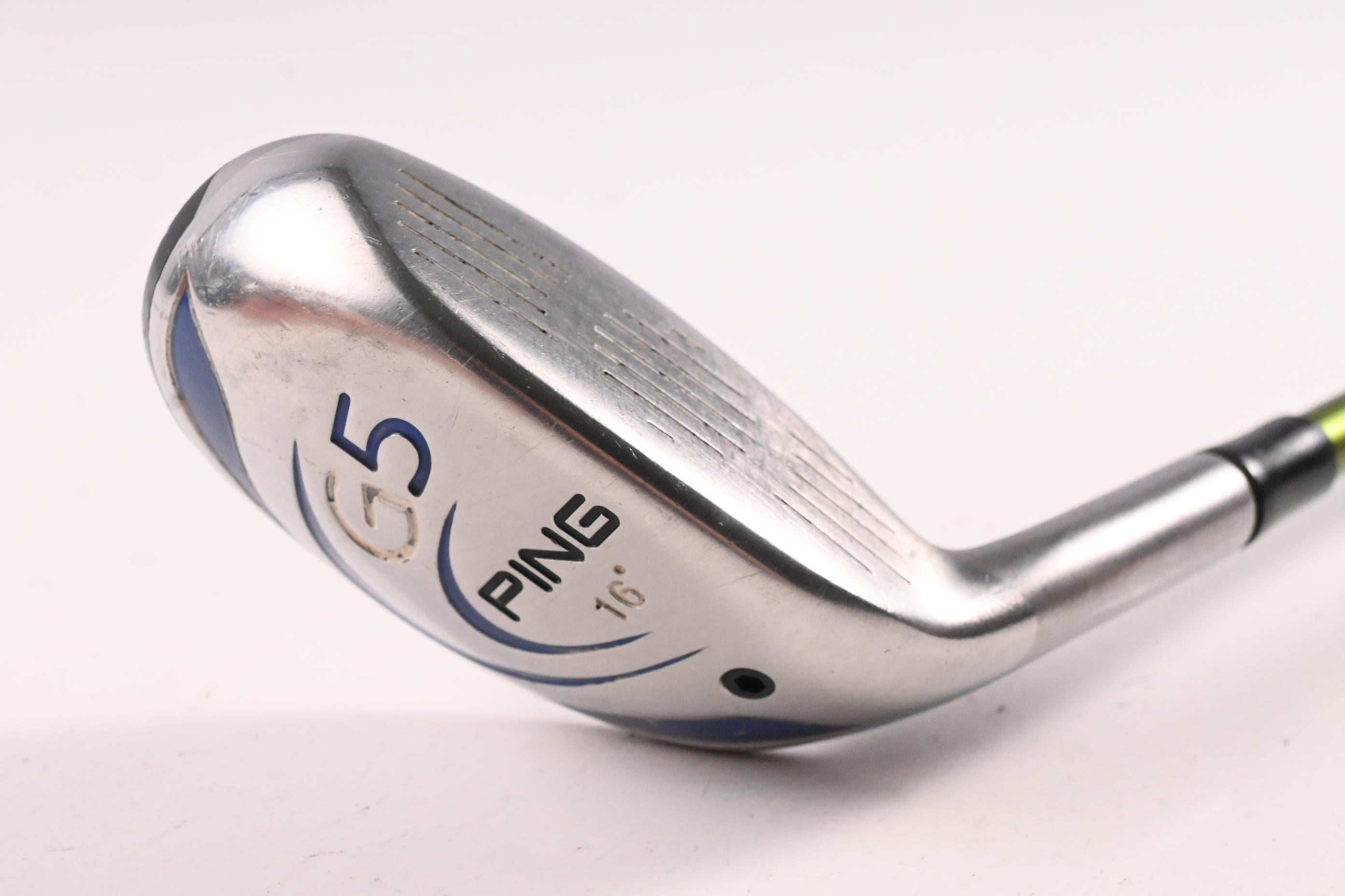 Ping G5 #2 Hybrid / 16 Degree / Stiff Flex Aldila NV Green 85 Shaft