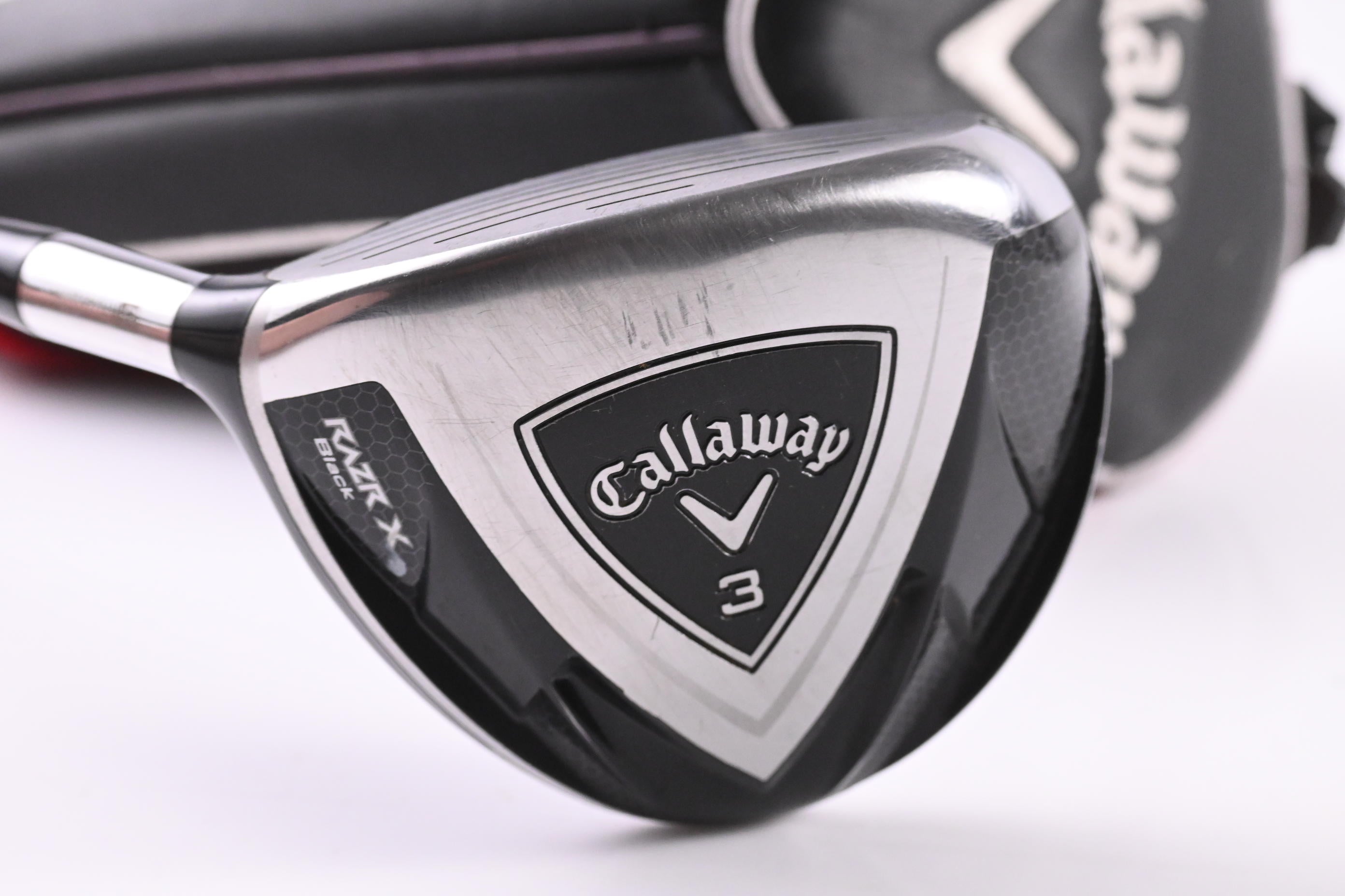 Left Hand Callaway RAZR X Black #3 Wood / 15 Degree / Regular Flex Callaway 60