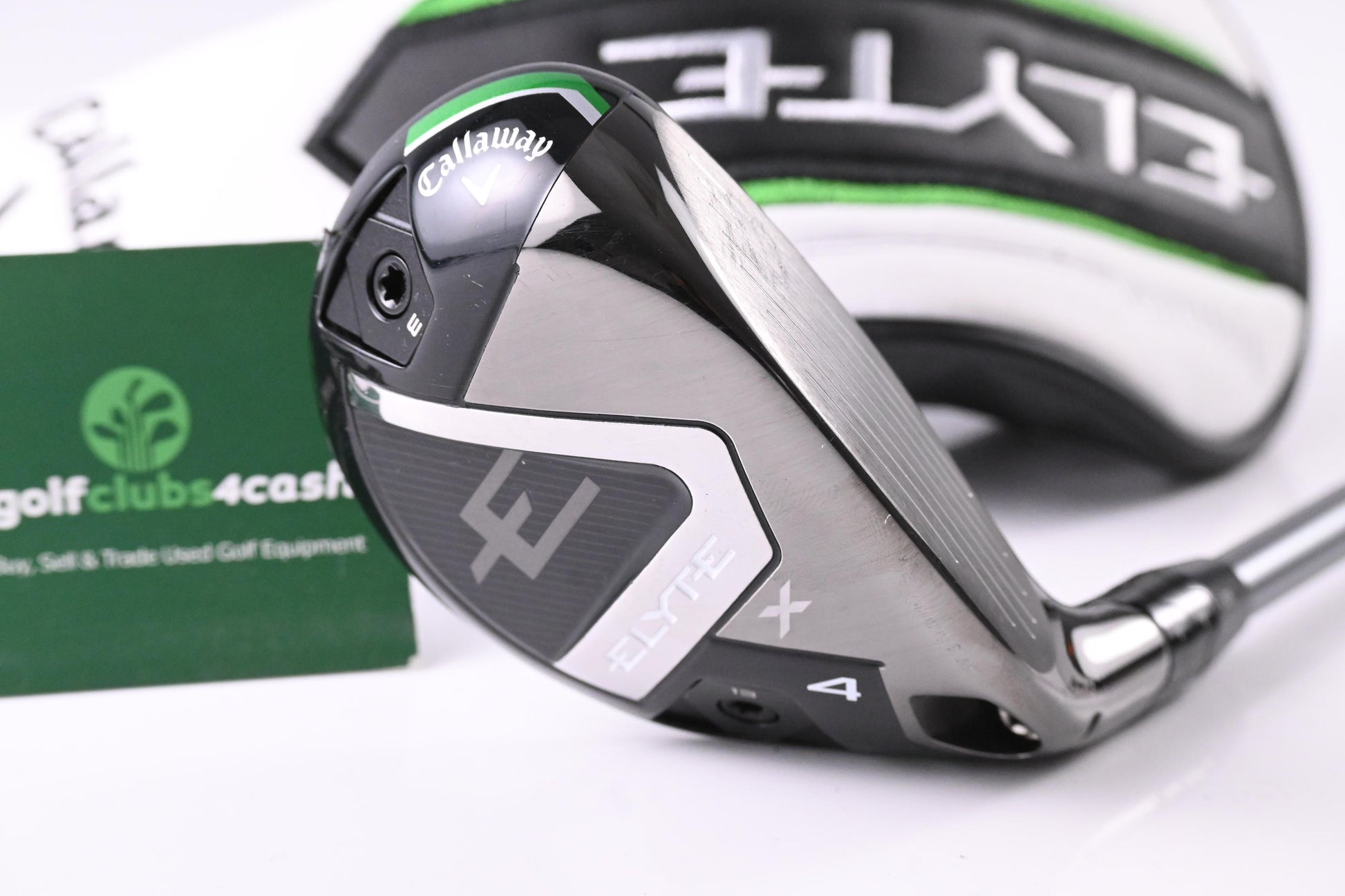 Callaway Elyte X #4 Hybrid / 21 Degree / Stiff Flex Denali Charcoal 70 Shaft