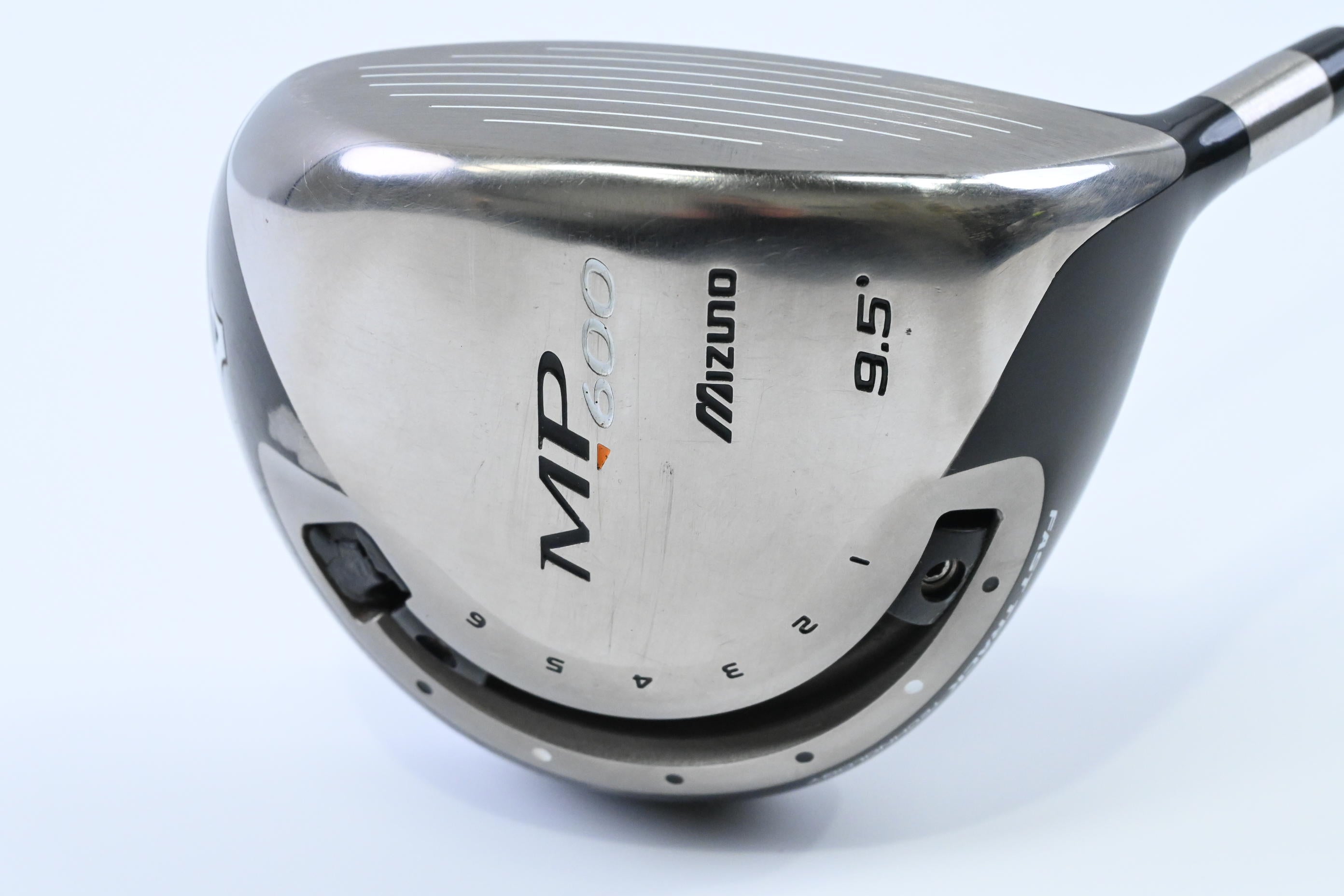 Mizuno MP-600 Driver / 9.5 Degree / Stiff Flex Fujikura E Fit-On 360 Shaft