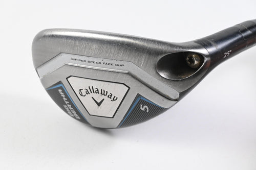 Ladies Callaway Big Bertha 2015 #5 Hybrid / 25 Degree / Ladies Flex Recoil 450