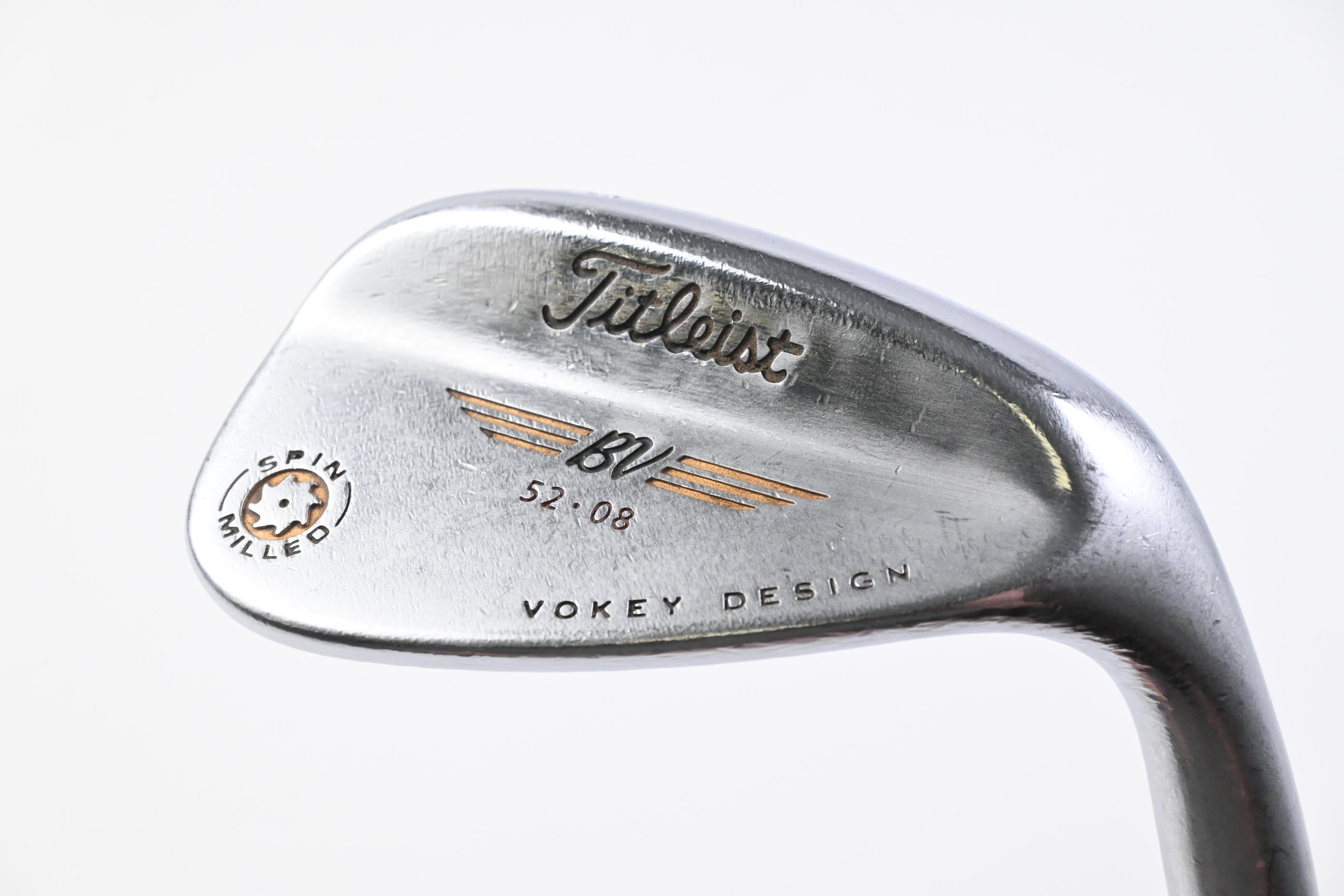 Titleist Vokey Spin Milled 2007 Gap Wedge / 52 Degree / Wedge Flex Steel Shaft