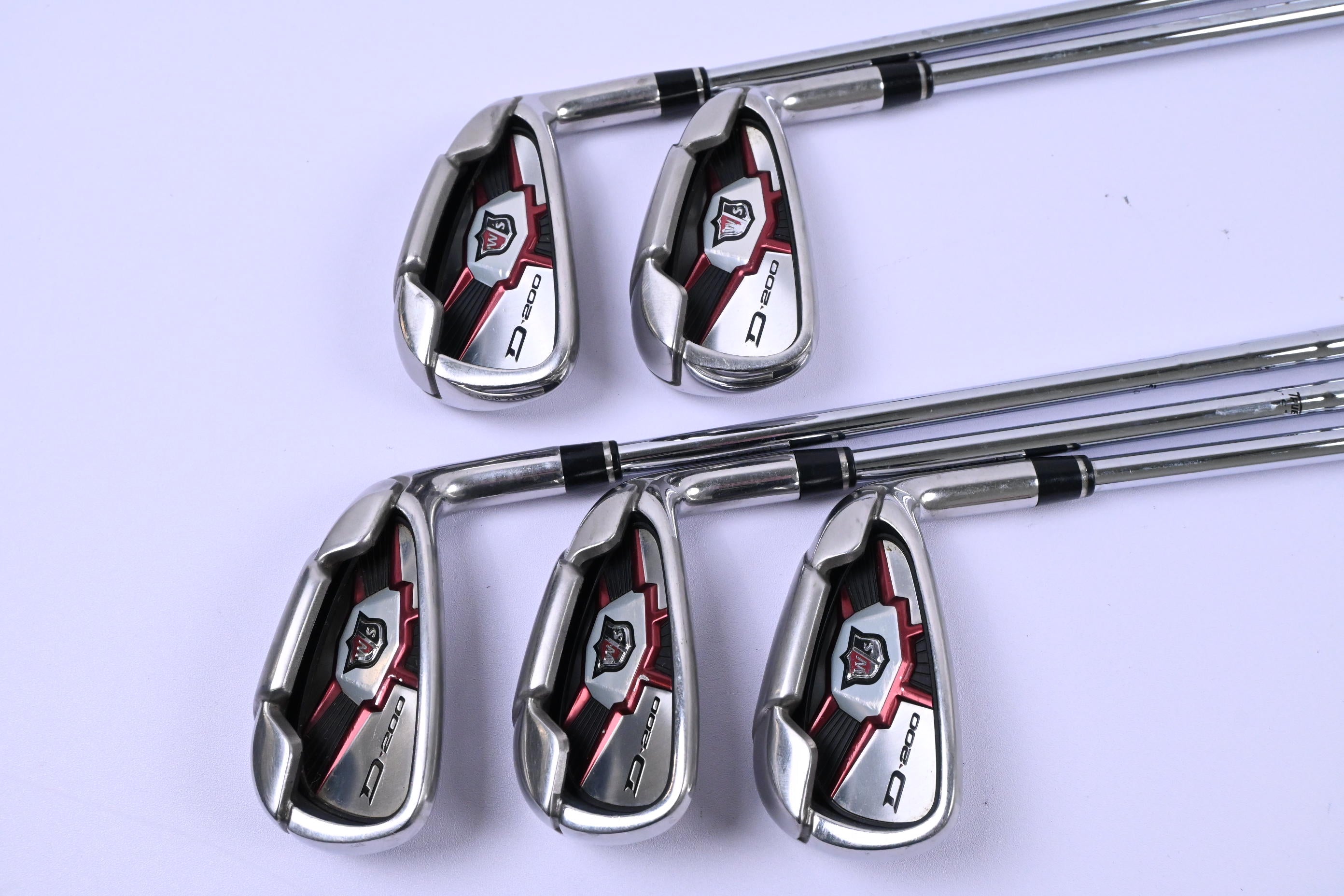 Wilson D200 Irons / 5-9i / Uniflex True Temper Wilson SL85 Shafts