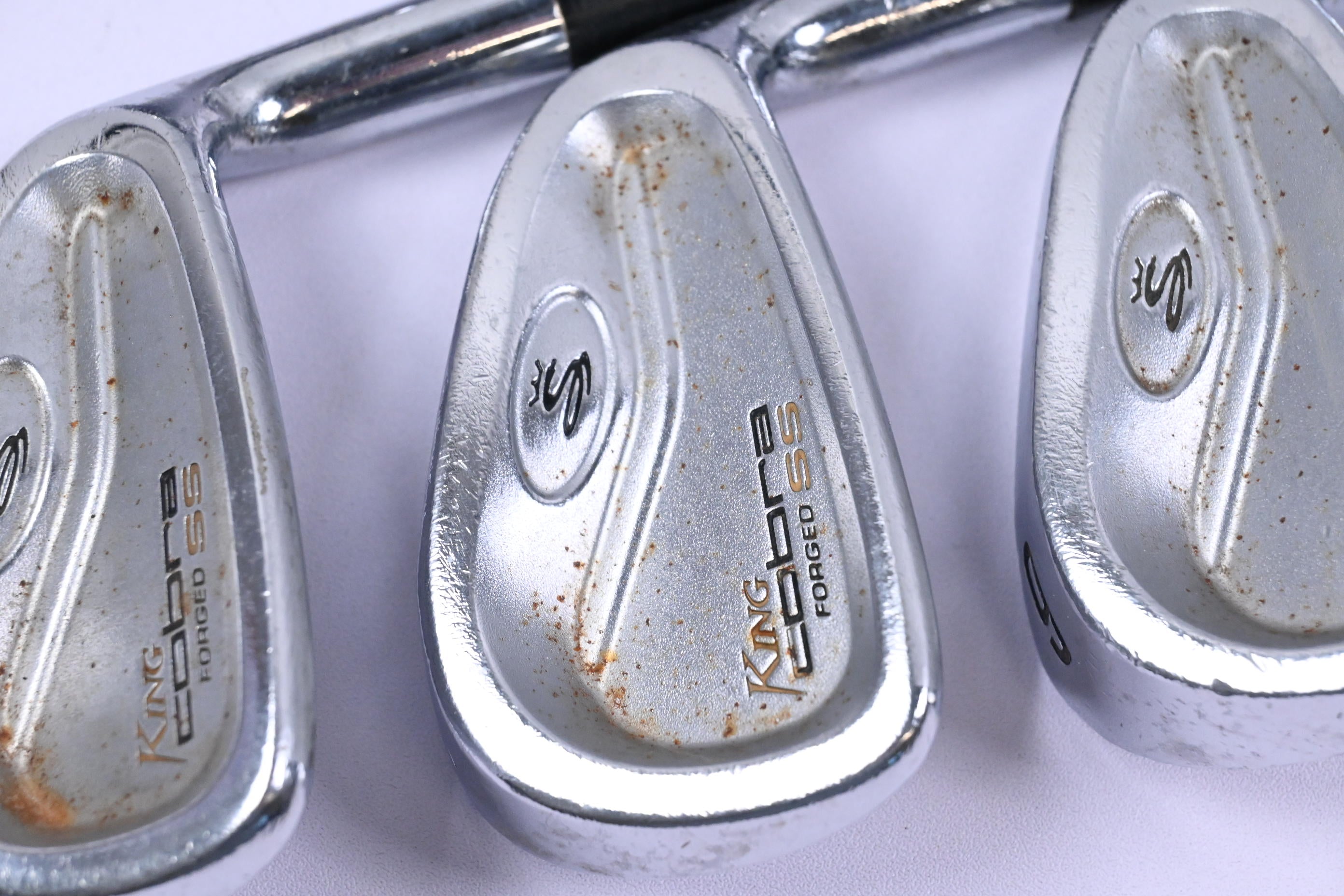 Cobra SS Forged Irons / 3-PW / Stiff Flex Dynamic Gold S300 Shafts