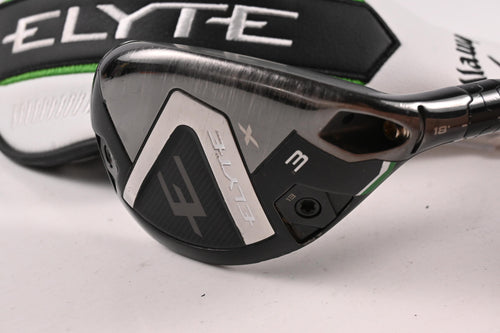 Callaway Elyte X #3 Hybrid / 18 Degree / Senior Flex Vanquish 5 Shaft