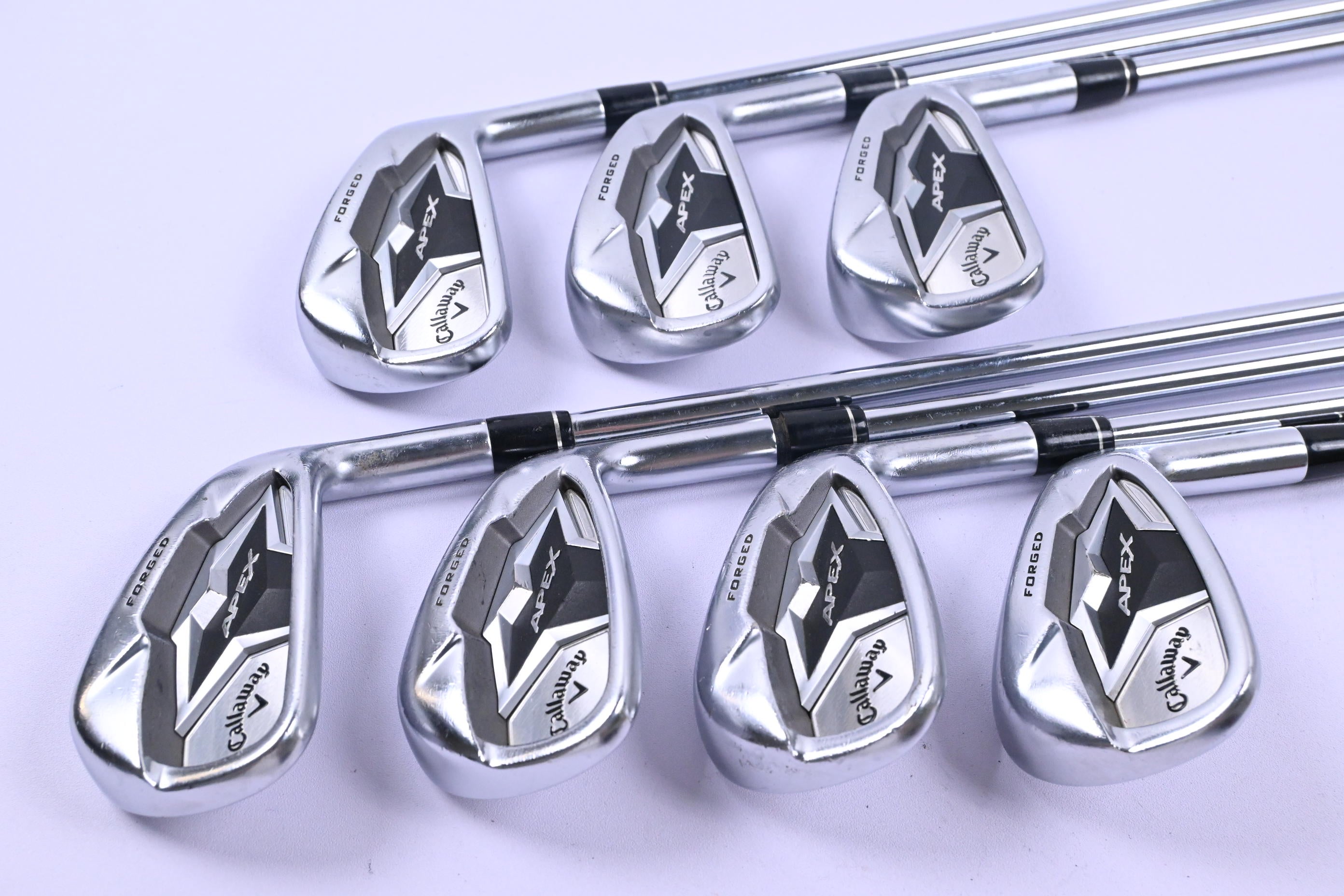Callaway Apex 19 Irons / 4-PW / Regular Flex True Temper Elevate 95 Shafts