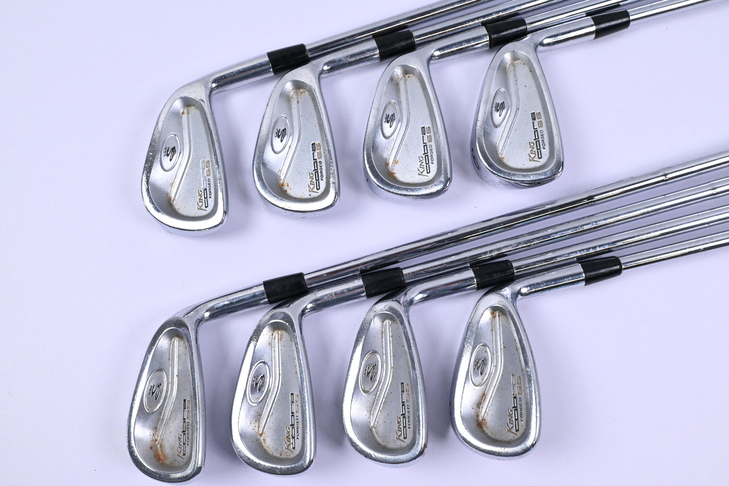 Cobra SS Forged Irons / 3-PW / Stiff Flex Dynamic Gold S300 Shafts