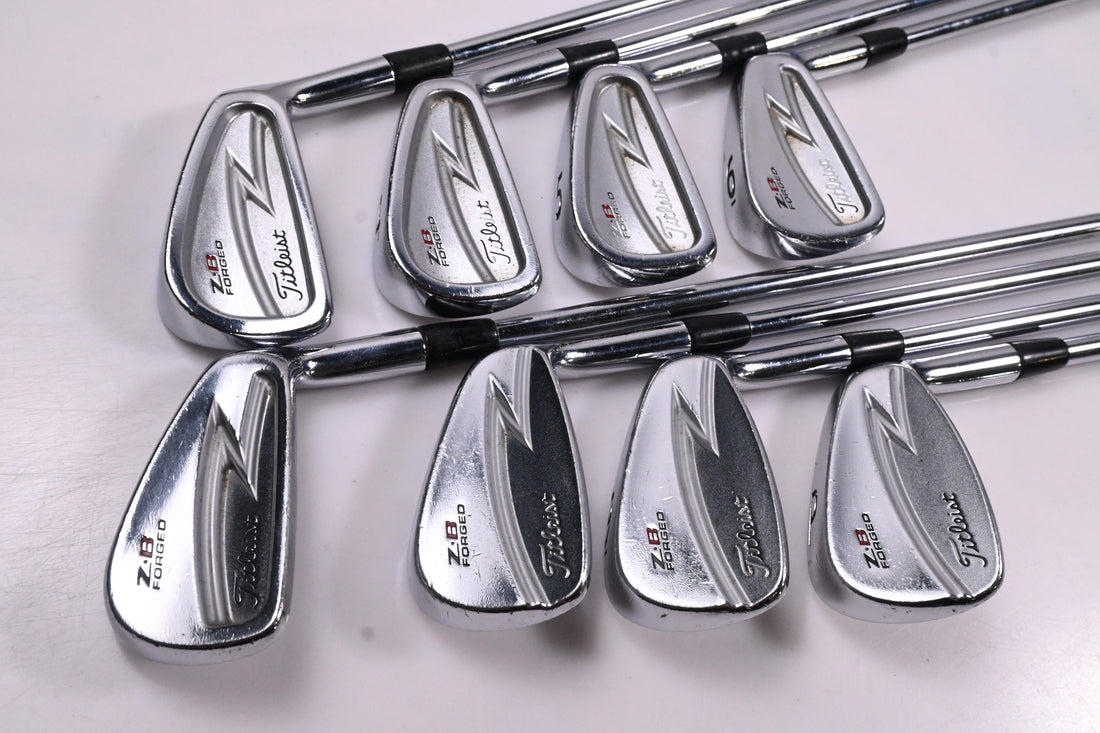 Titleist ZB Forged Irons / 3-PW / Stiff Flex True Temper Steel Shaft