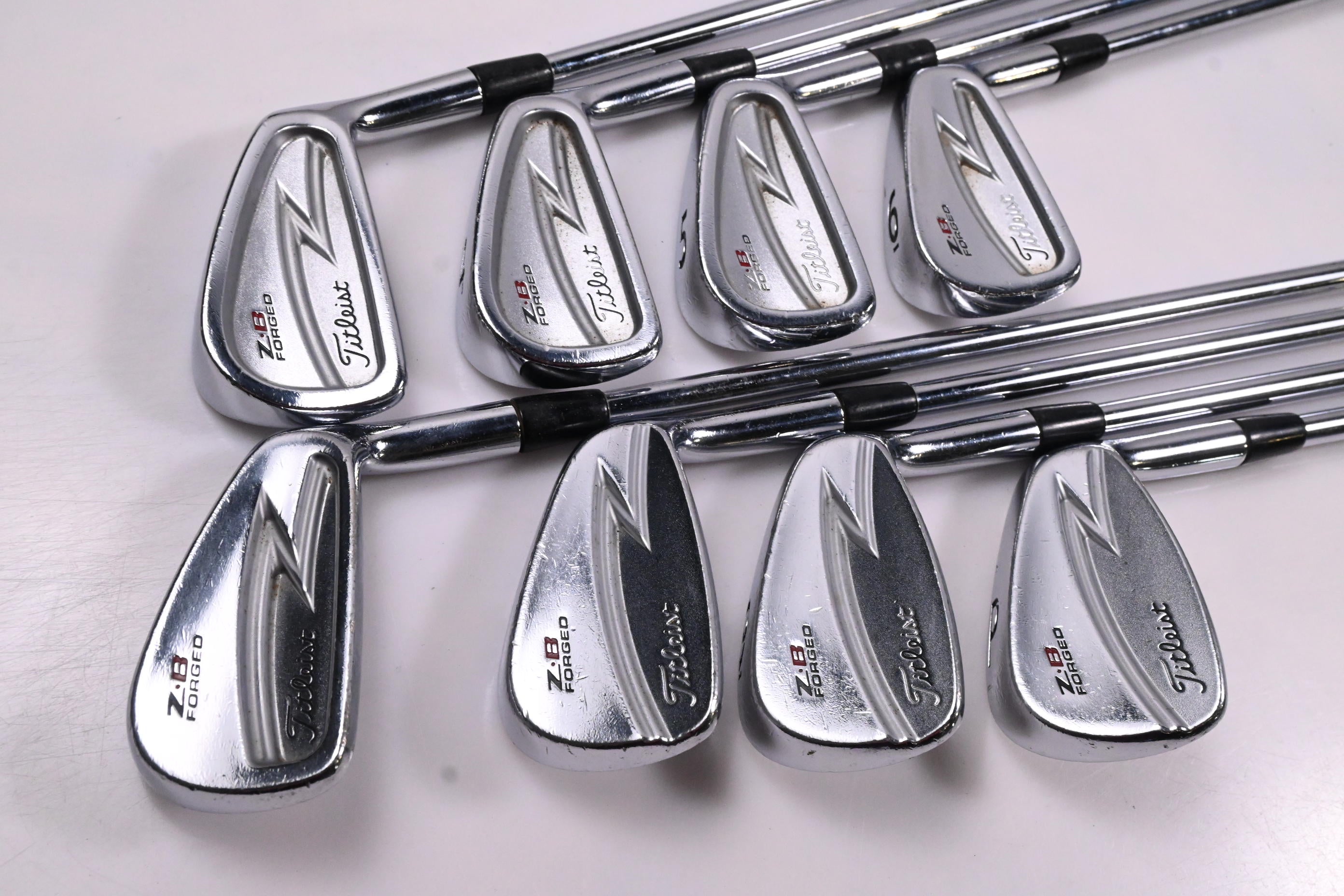 Titleist ZB Forged Irons / 3-PW / Stiff Flex True Temper Steel Shaft