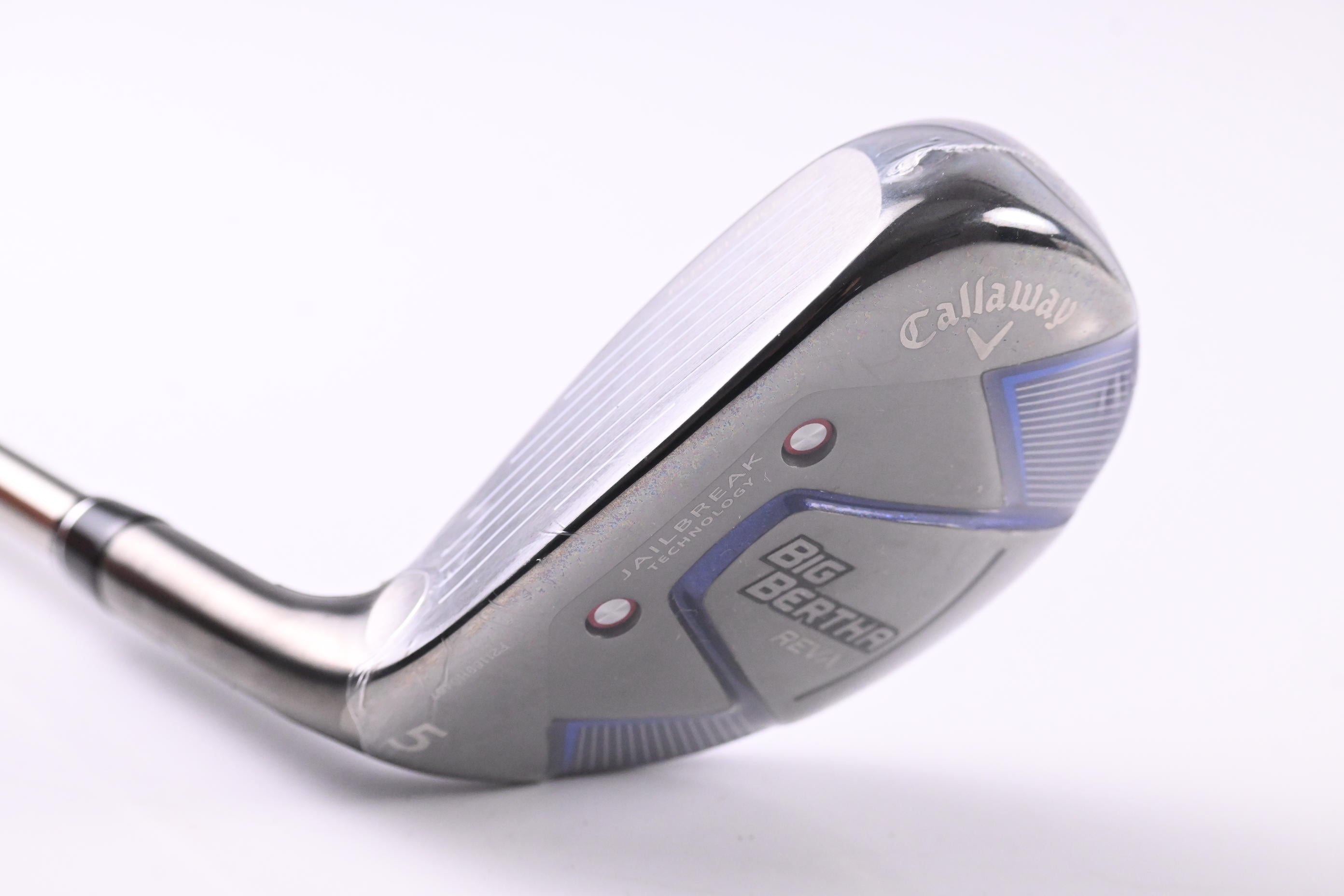 Left Hand Callaway Big Bertha B21 #5 Hybrid / 27 Degree / Ladies Flex RCH 45 Shaft