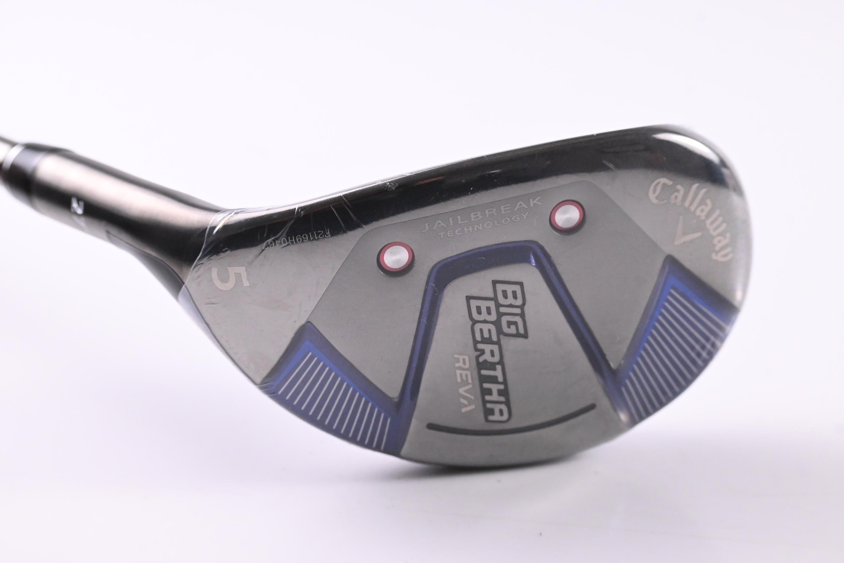 Left Hand Callaway Big Bertha B21 #5 Hybrid / 27 Degree / Ladies Flex RCH 45 Shaft