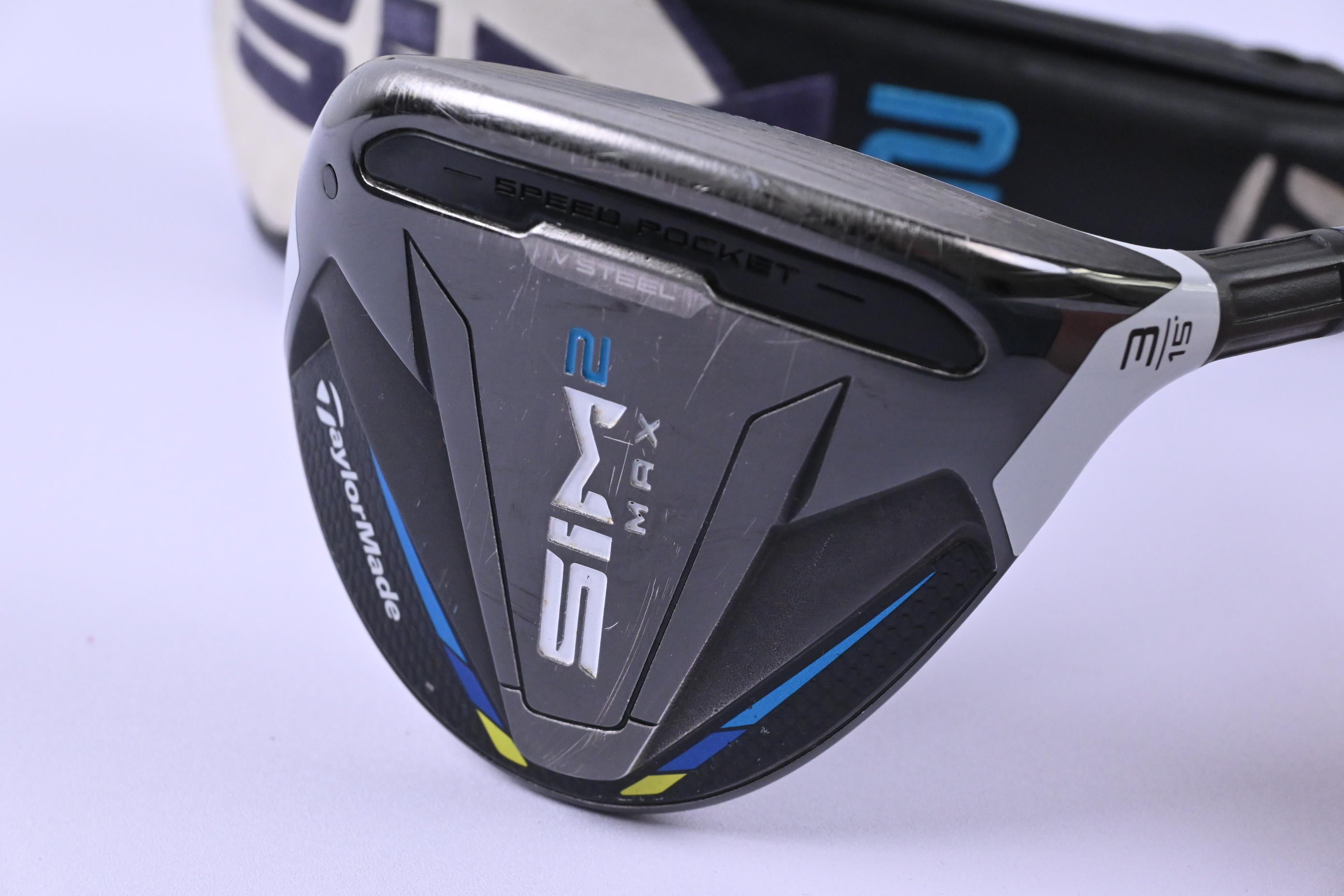 Taylormade SIM2 Max #3 Wood / 15 Degree / Regular Flex Ventus Blue 5 Shaft