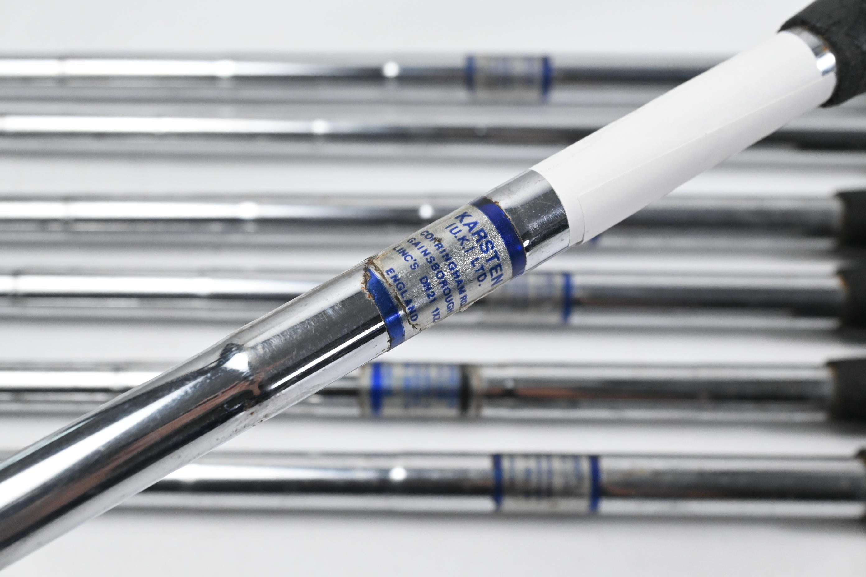 Ping Eye Irons / 4-PW / Blue Dot / Stiff Flex Ping Karsten Shafts