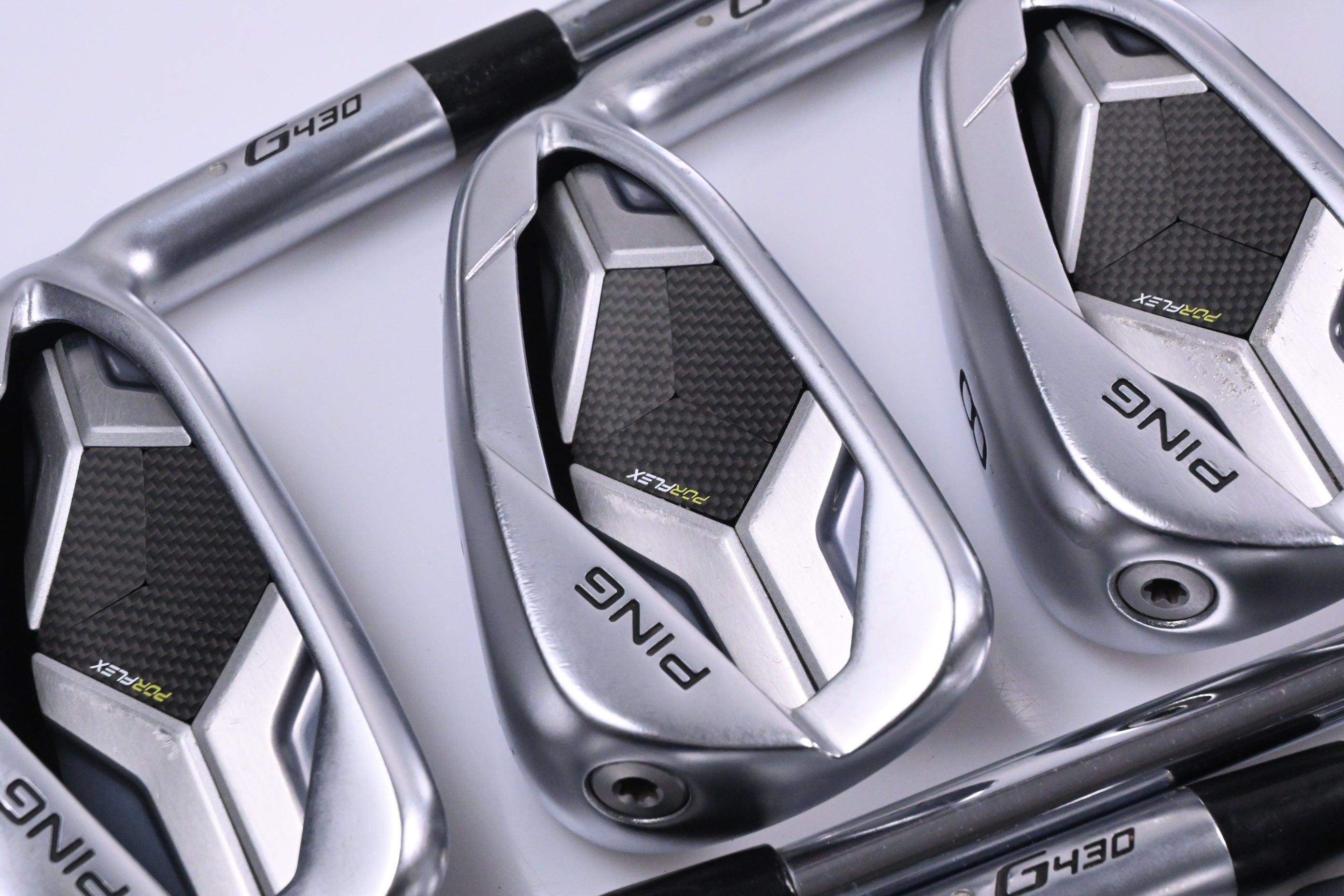 Ping G430 Irons / 6-PW+45+50+54+58 / Silver Dot / Regular Flex N.S.Pro Modus³