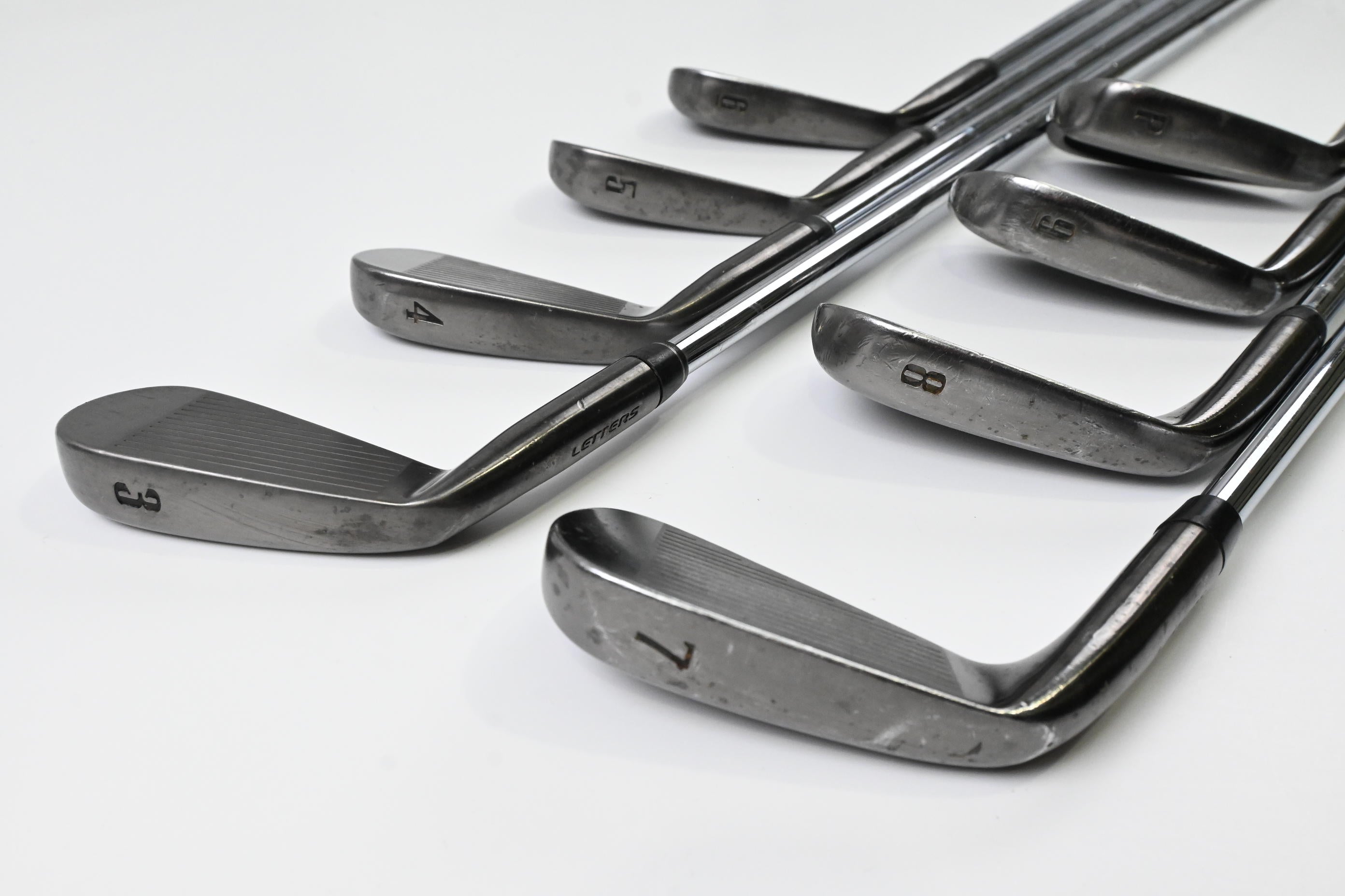 John Letters MM Tour Irons / 3-PW / Stiff Flex Dynamic Gold S300 Shafts